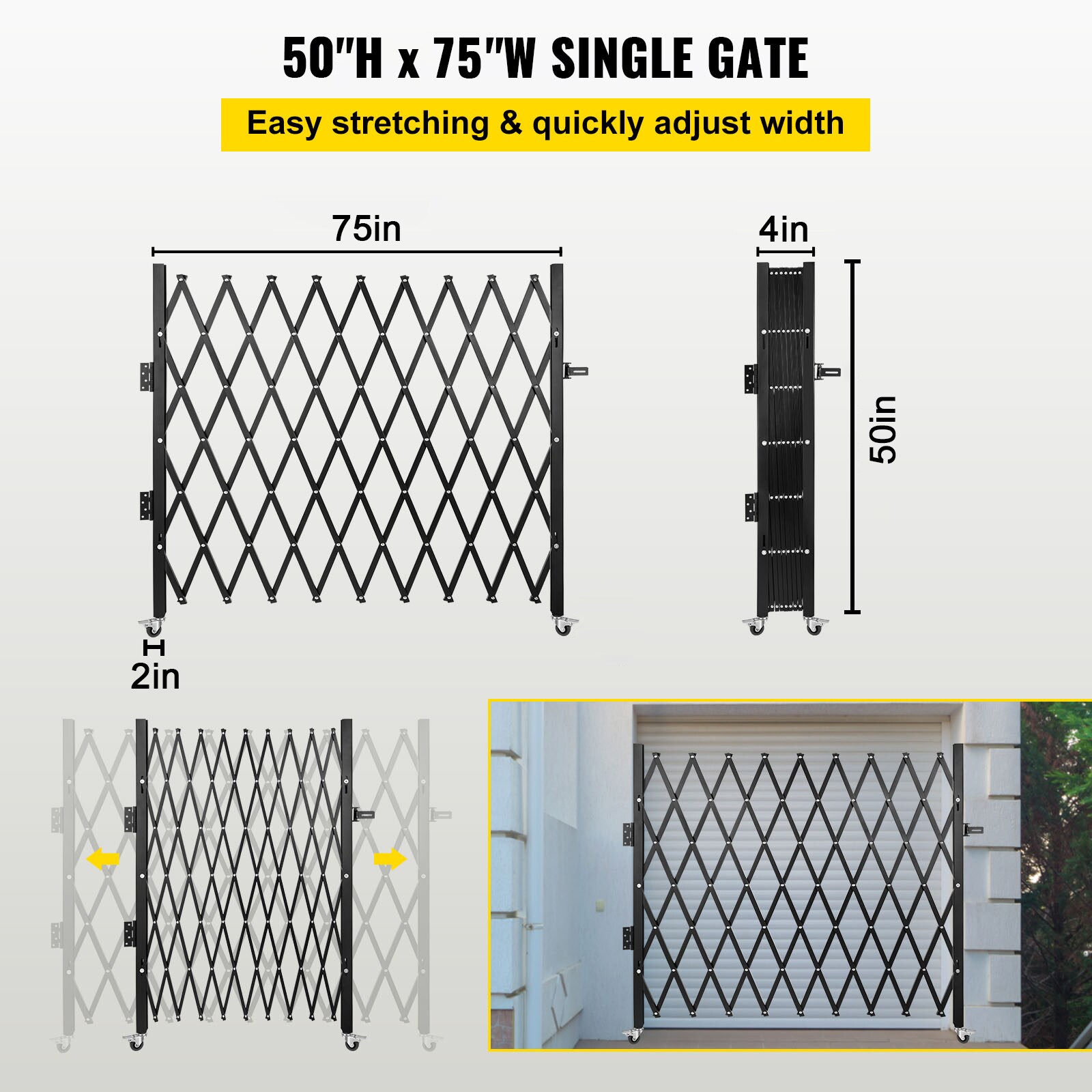 Accordion 2024 gate lowes