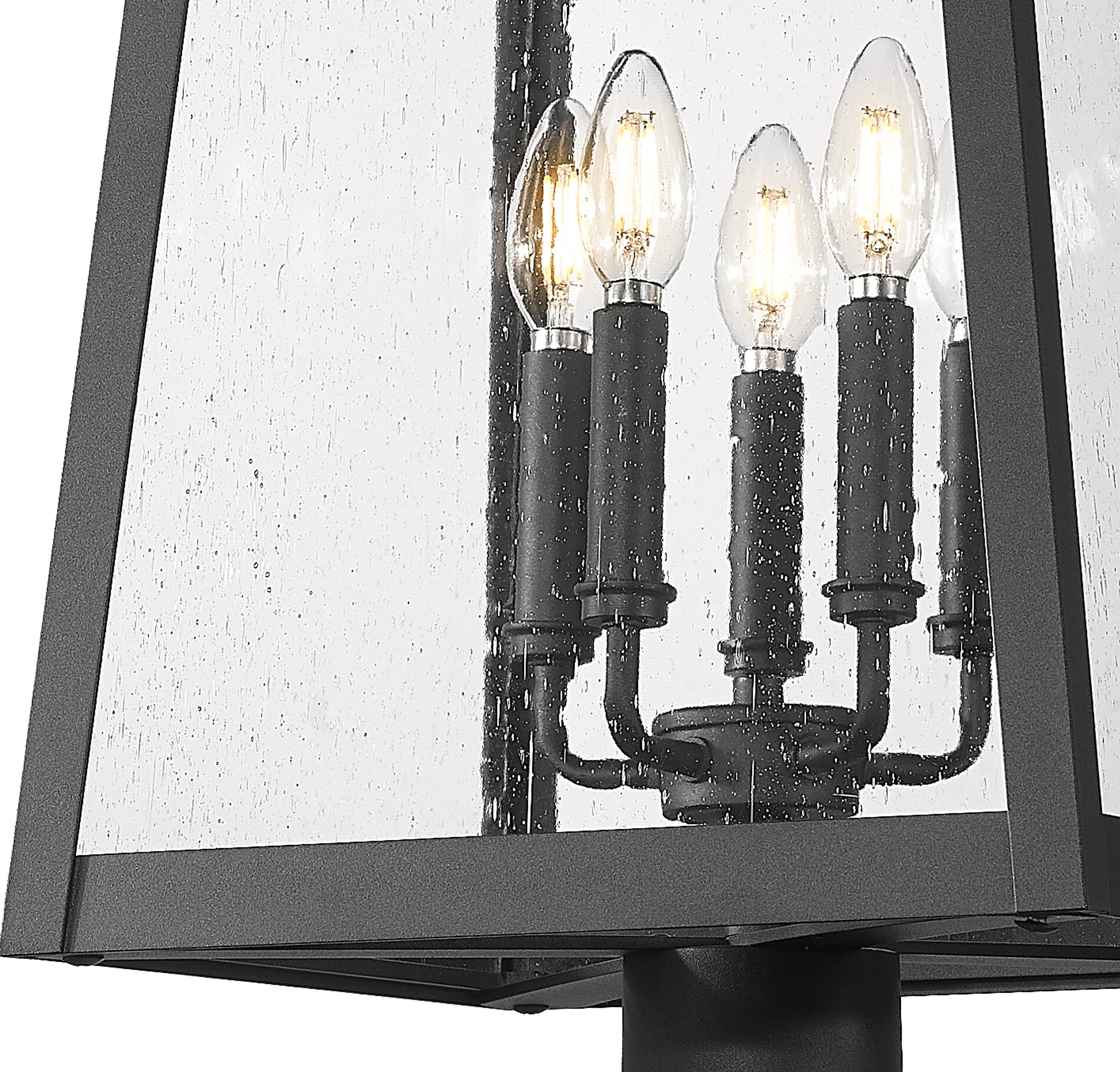 Z-Lite 5015PHXLR-5011P-BK Complete-Post-Lights - View #6
