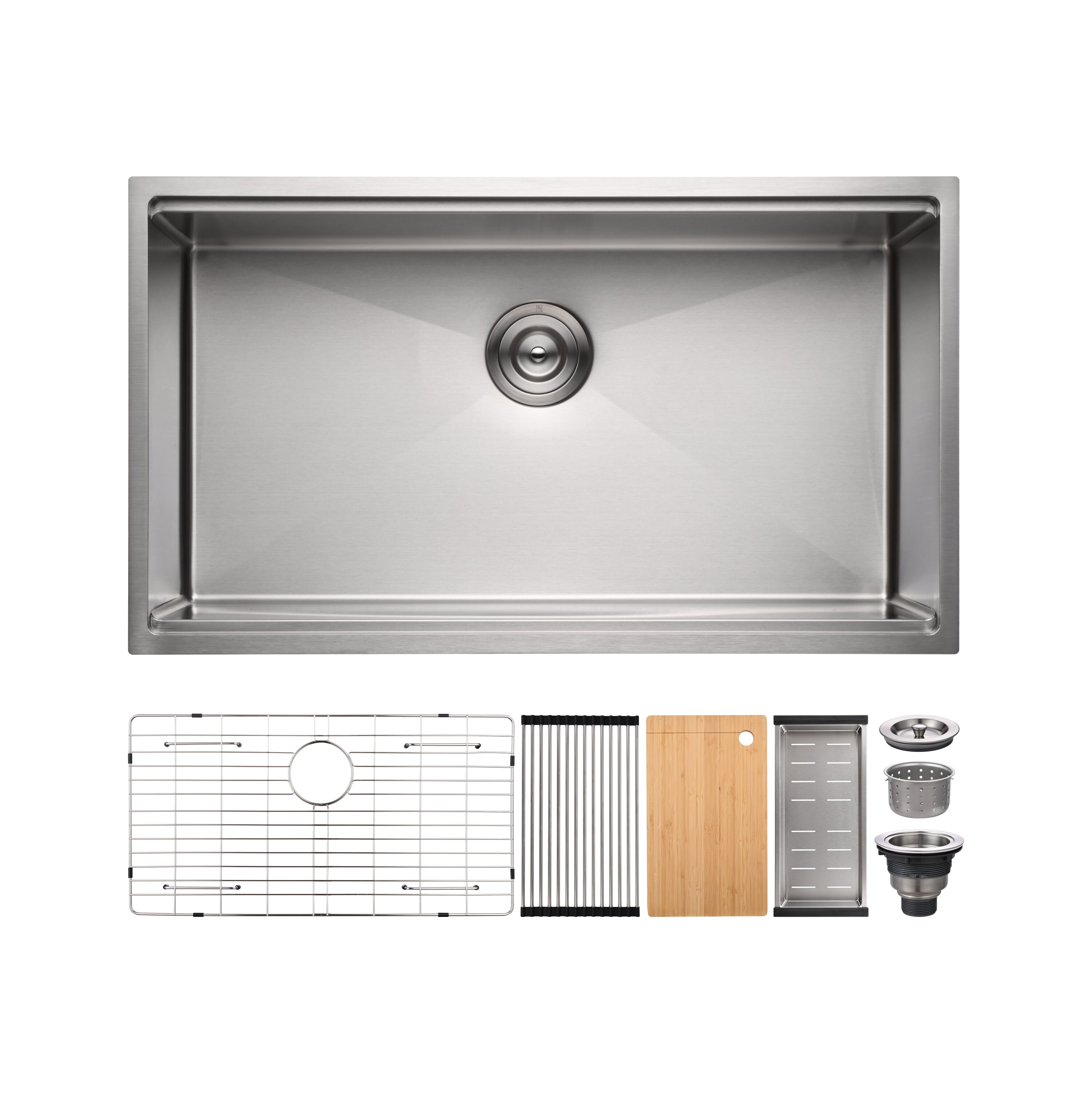 Miuara KS04-BR-331908-D Kitchen-Sinks - View #2