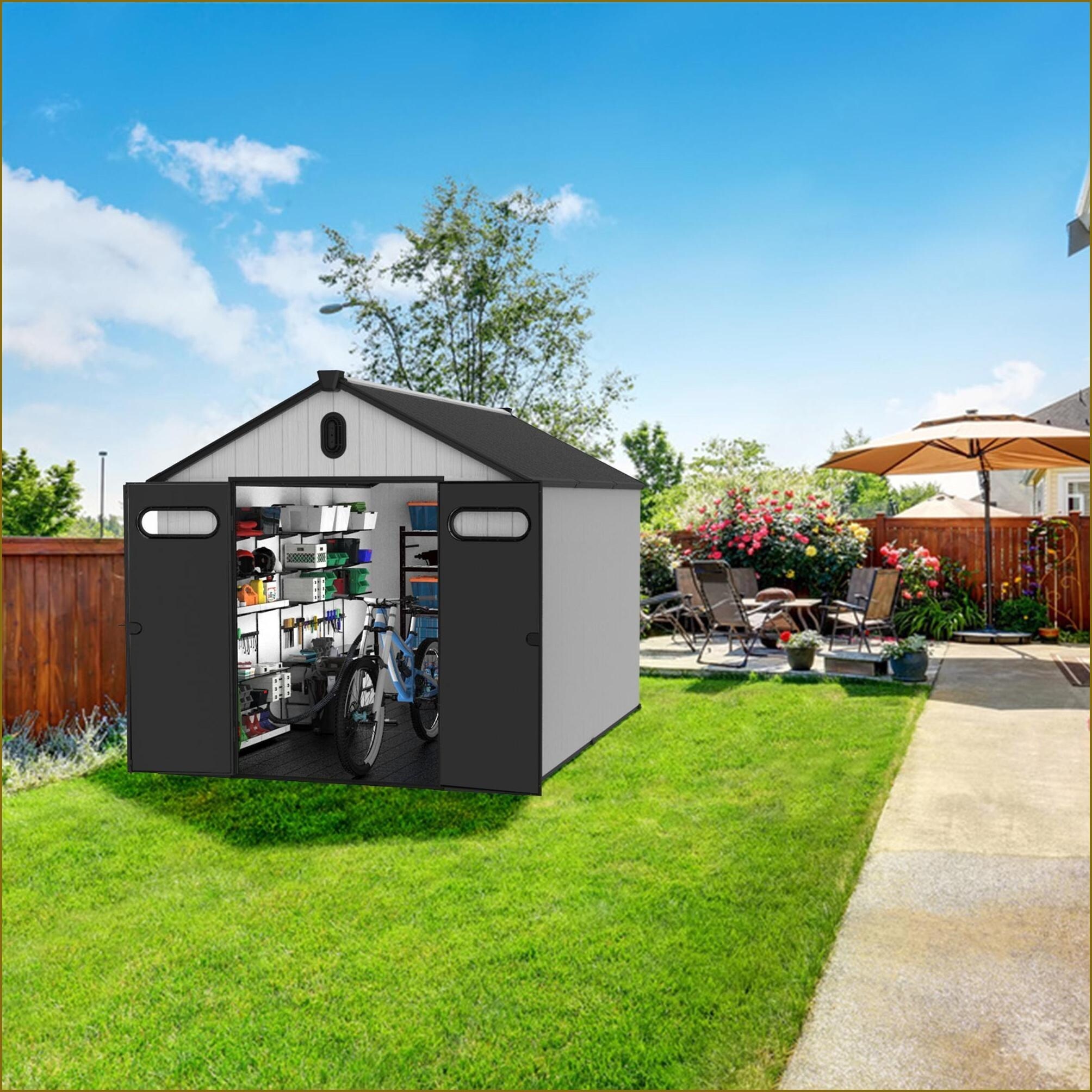 Watnature 12LTCQOPSB4I Metal-Storage-Buildings-Sheds - View #6