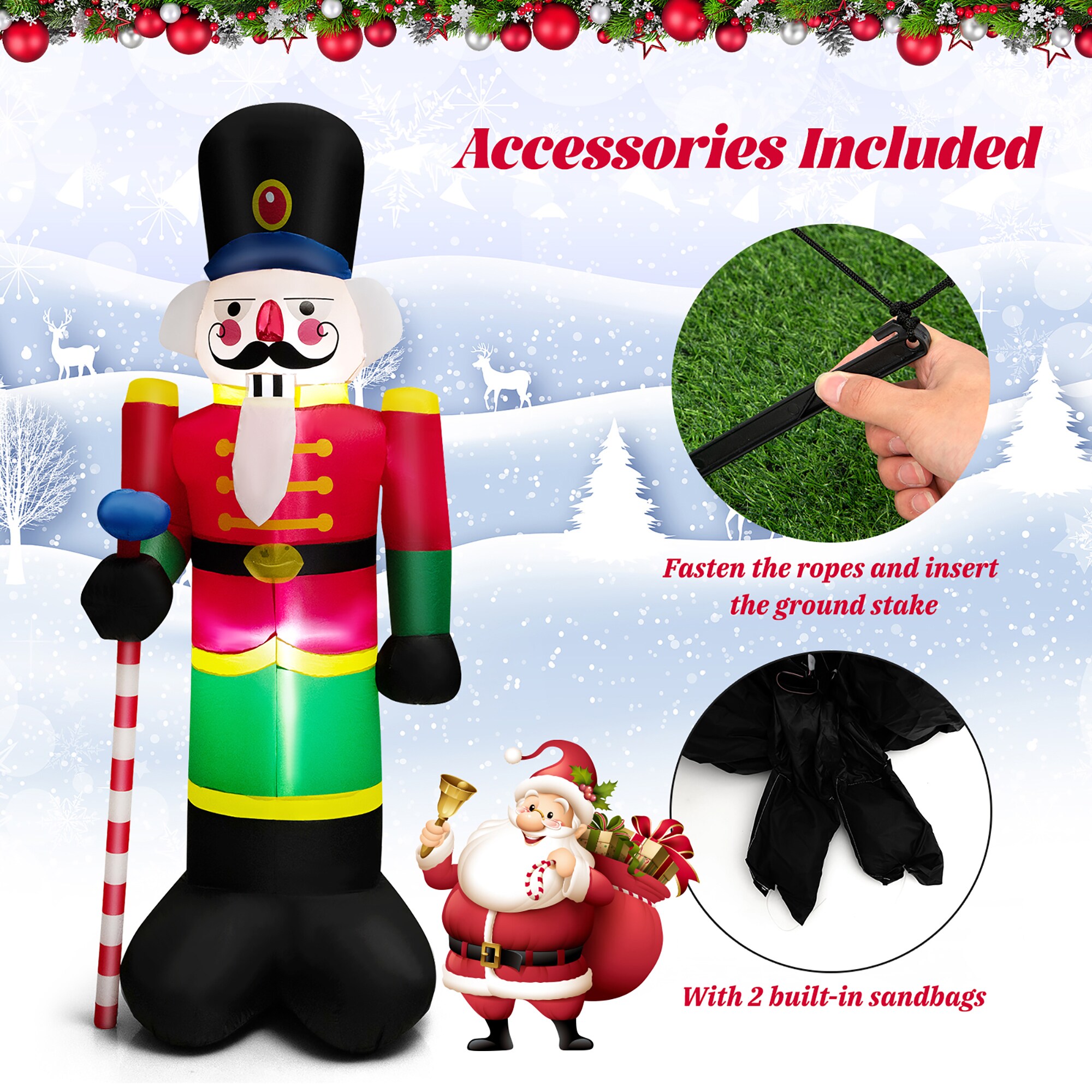 Costway LWS00699 Christmas-Inflatables - View #6
