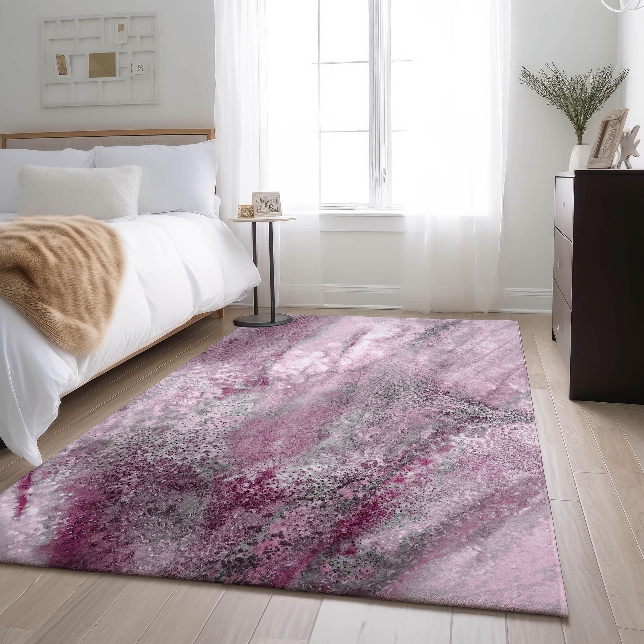 Addison Rugs AMF565BG8X10 Mayfield AMF565BG 8 x 10 (ft) Loomed Polyester Beige Rectangular Indoor Geometric Machine washable Area rug