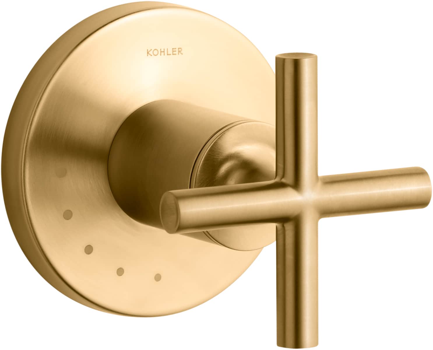 KOHLER K-T14490-3-2MB Vibrant Brushed Moderne Brass Cross Shower Faucet Handle