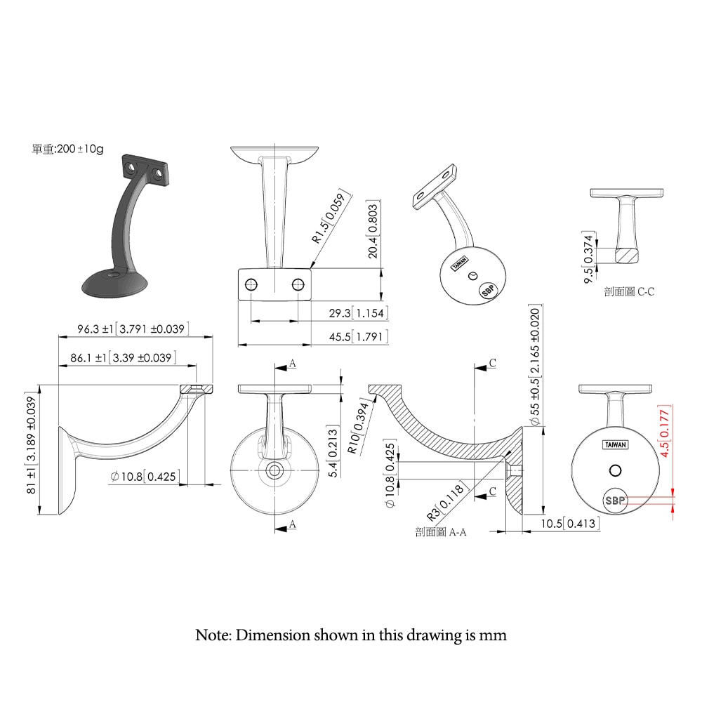 RELIABILT WG3003LASB Interior-Stairpart-Railing - View #9