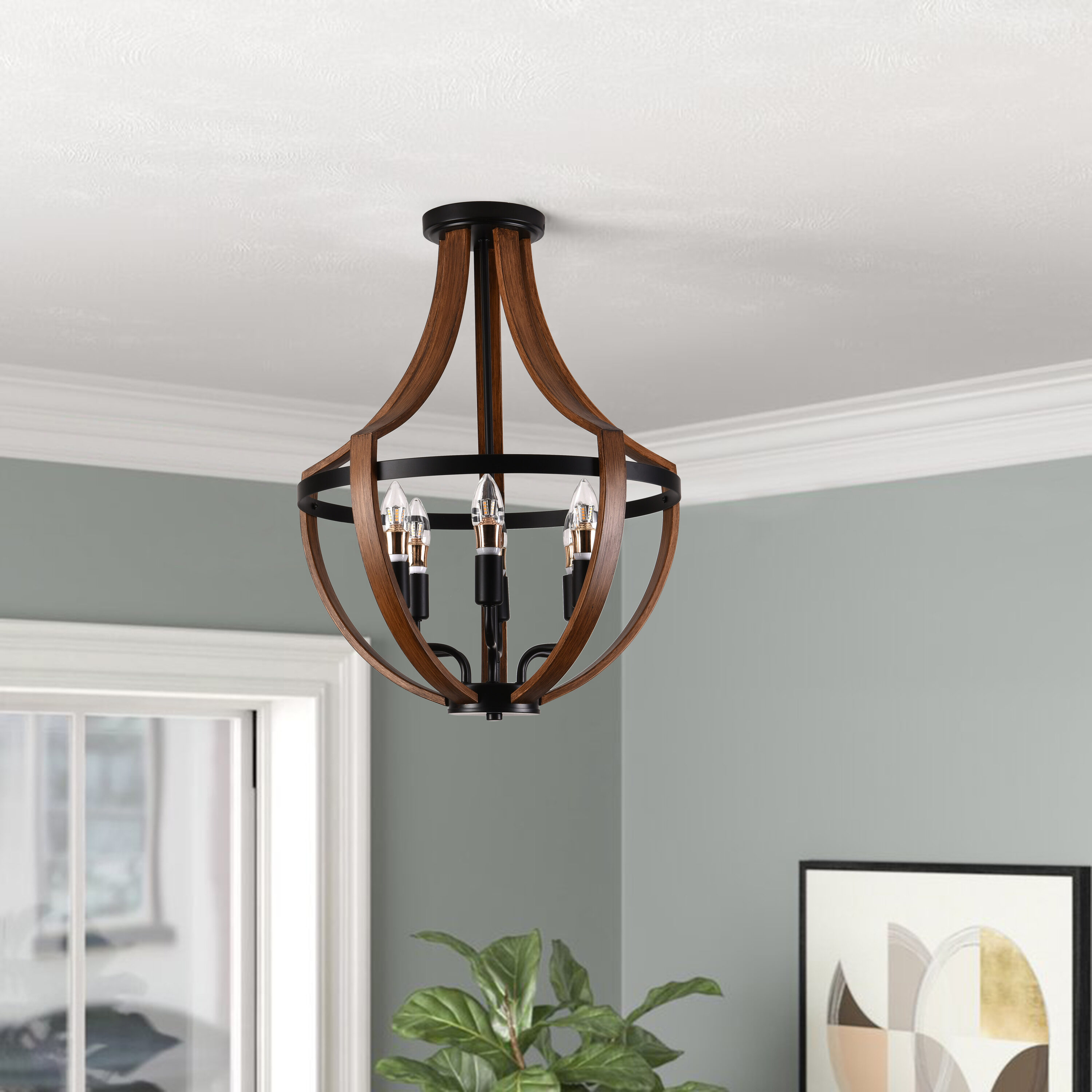Aiwen MB-8809BL-6 Pendant-Lights - View #4