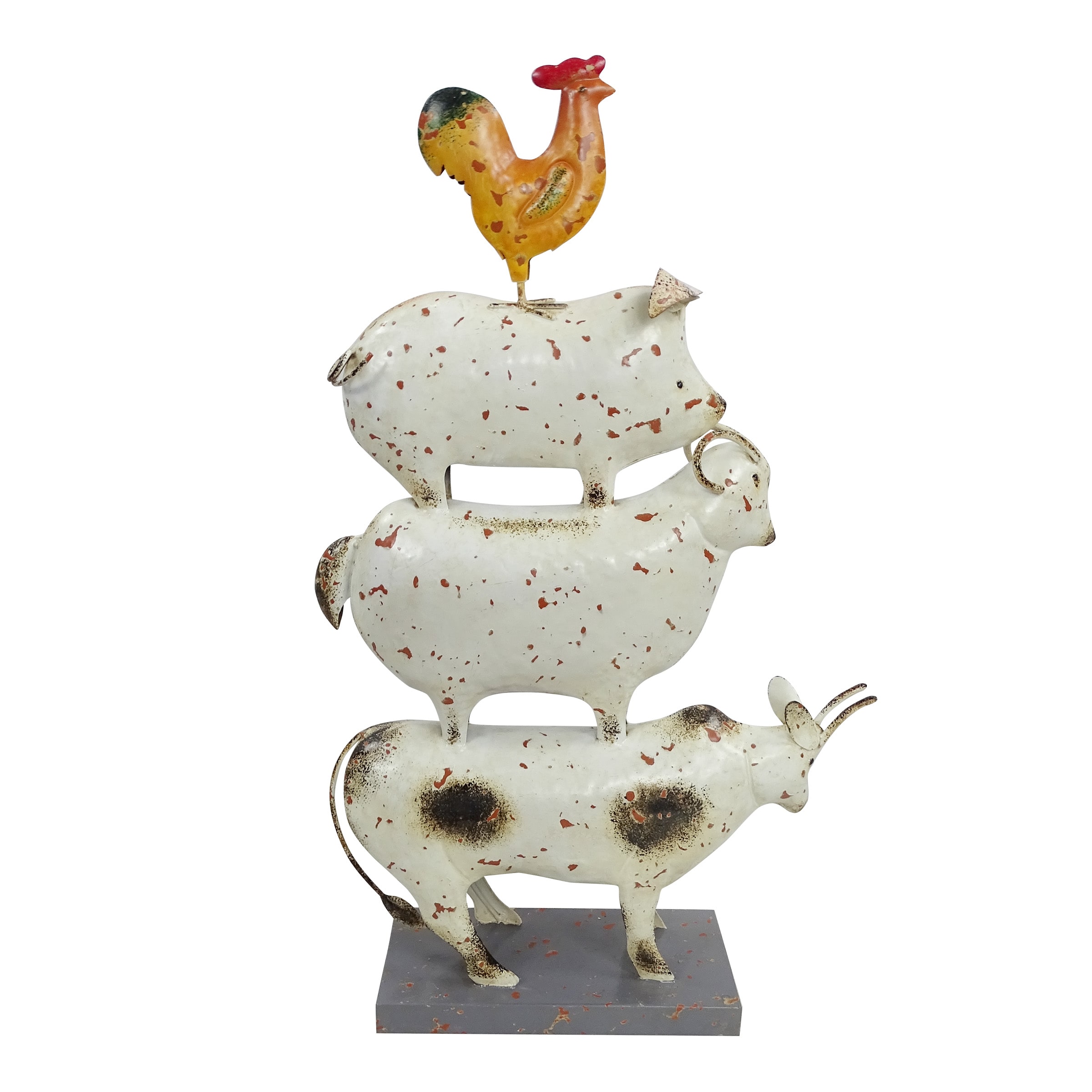 Alpine Corporation MBG188HH 19-in H x 3-in W Multiple colors/finishes Garden Statue