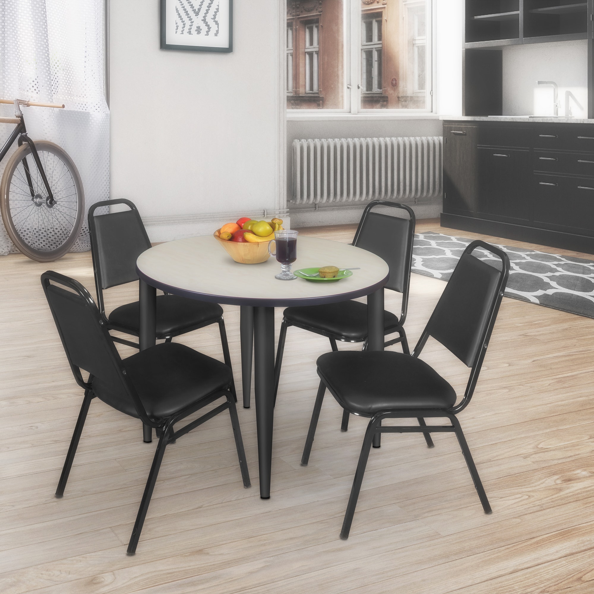 Regency TPL48RNDPLBK29BK Dining-Sets - View #2