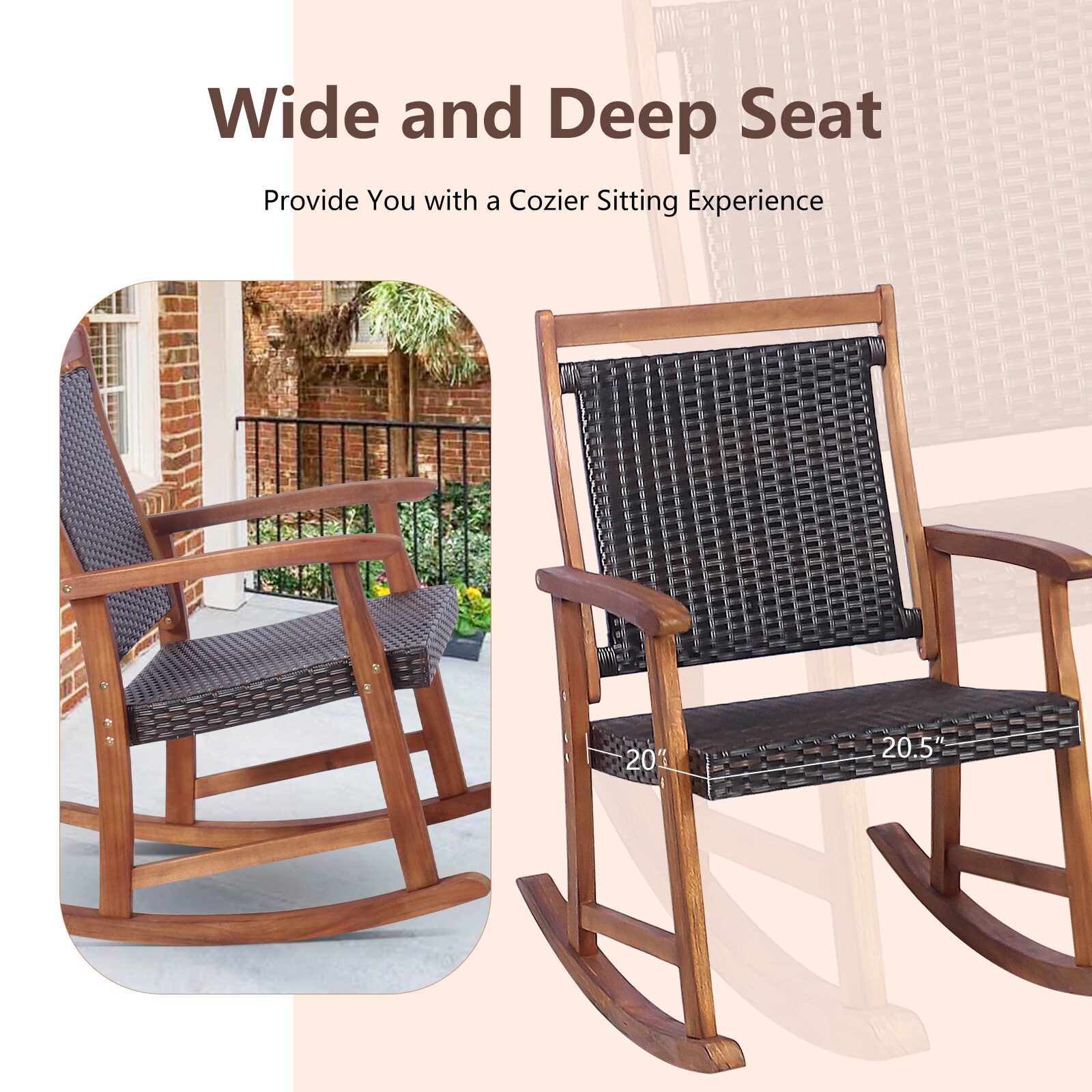 Forclover HYFC-0454 Patio-Chairs - View #6