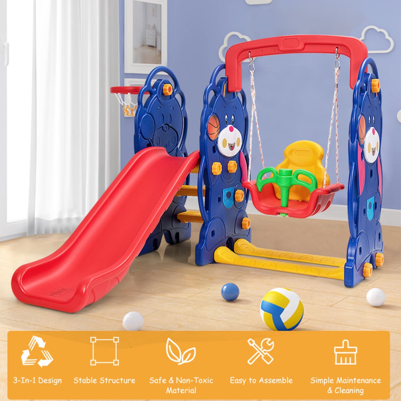 SUGIFT LW102SUGHY0190 Playset-Swings - View #6