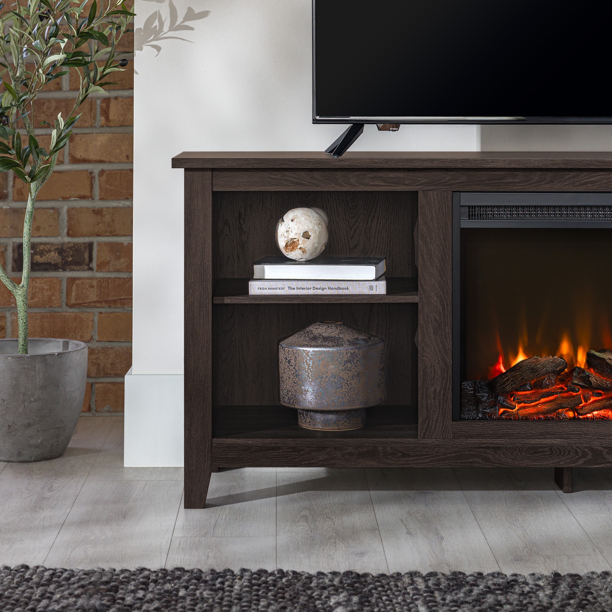 Walker Edison W58FP18CL Electric-Fireplaces - View #8