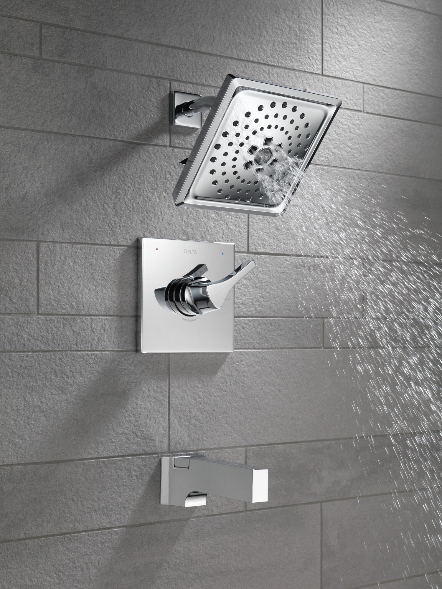 Delta T14474-PN Tub-Shower-Faucets - View #3
