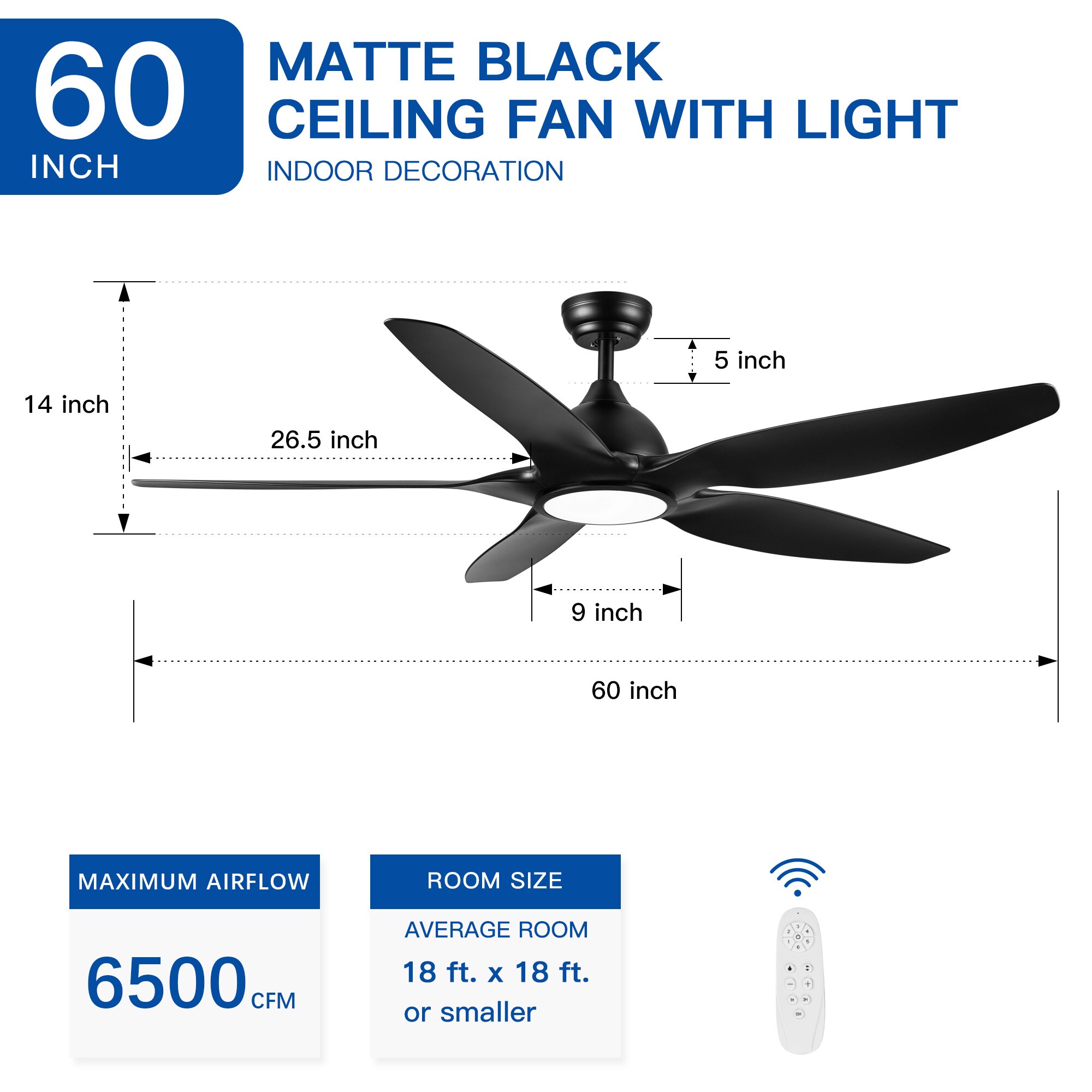 BABOOM BOM-5953ORYU Ceiling-Fans - View #4