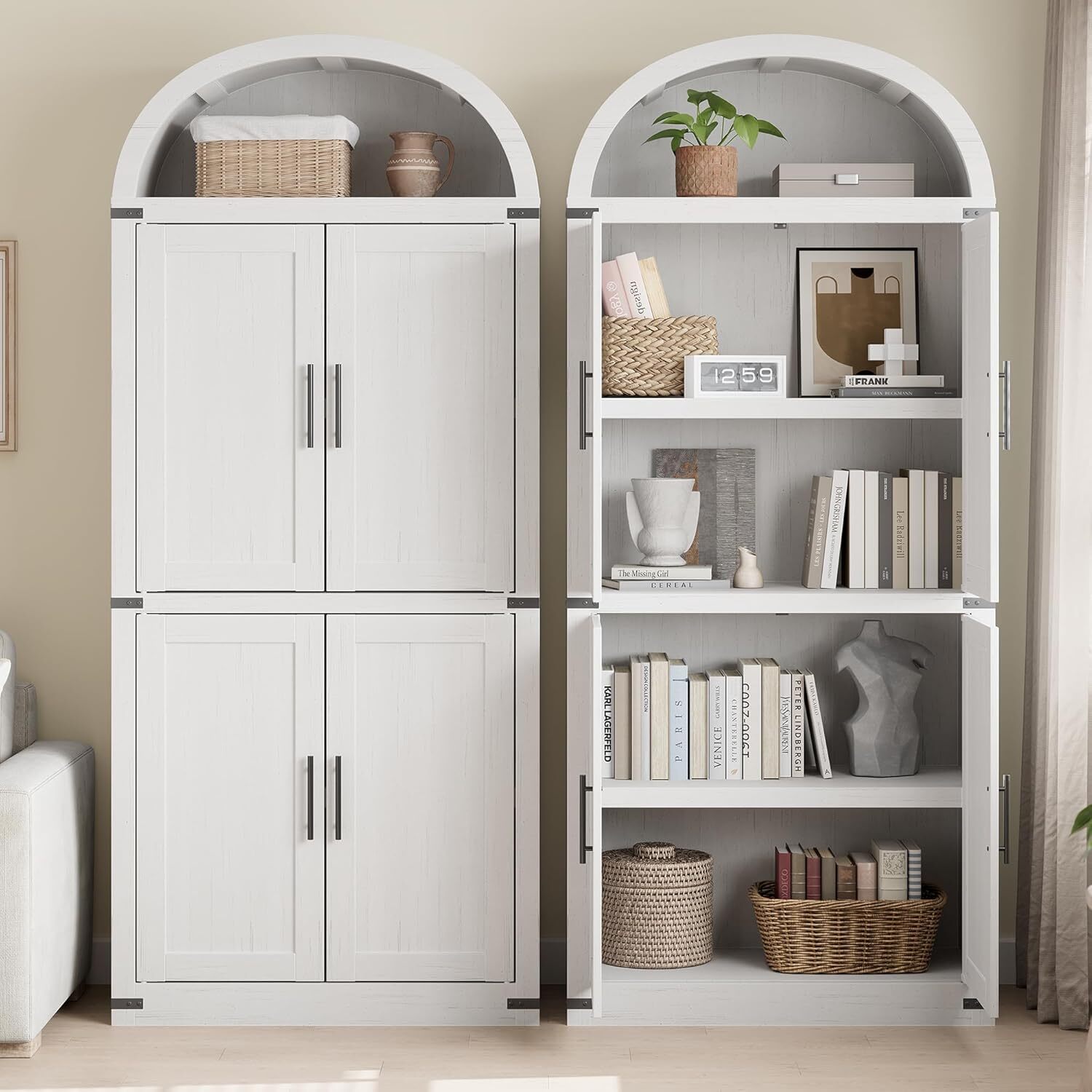 WhizMax XSN-PHO-330801-WHM bookcases - View #5