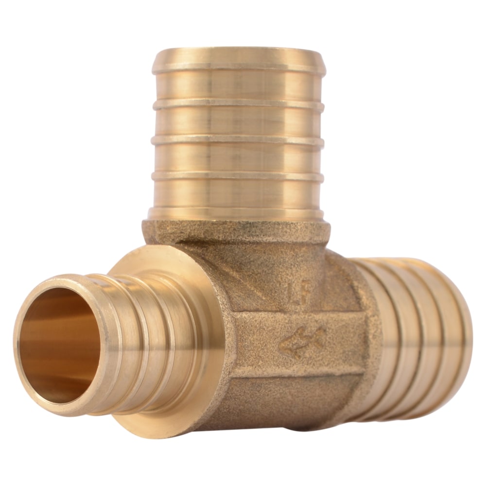 SharkBite 1-in x 3/4-in x 3/4-in PEX Crimp Poly Reducing Tee (25-Pack) in  the PEX Pipe, Fittings & Specialty Tools department at