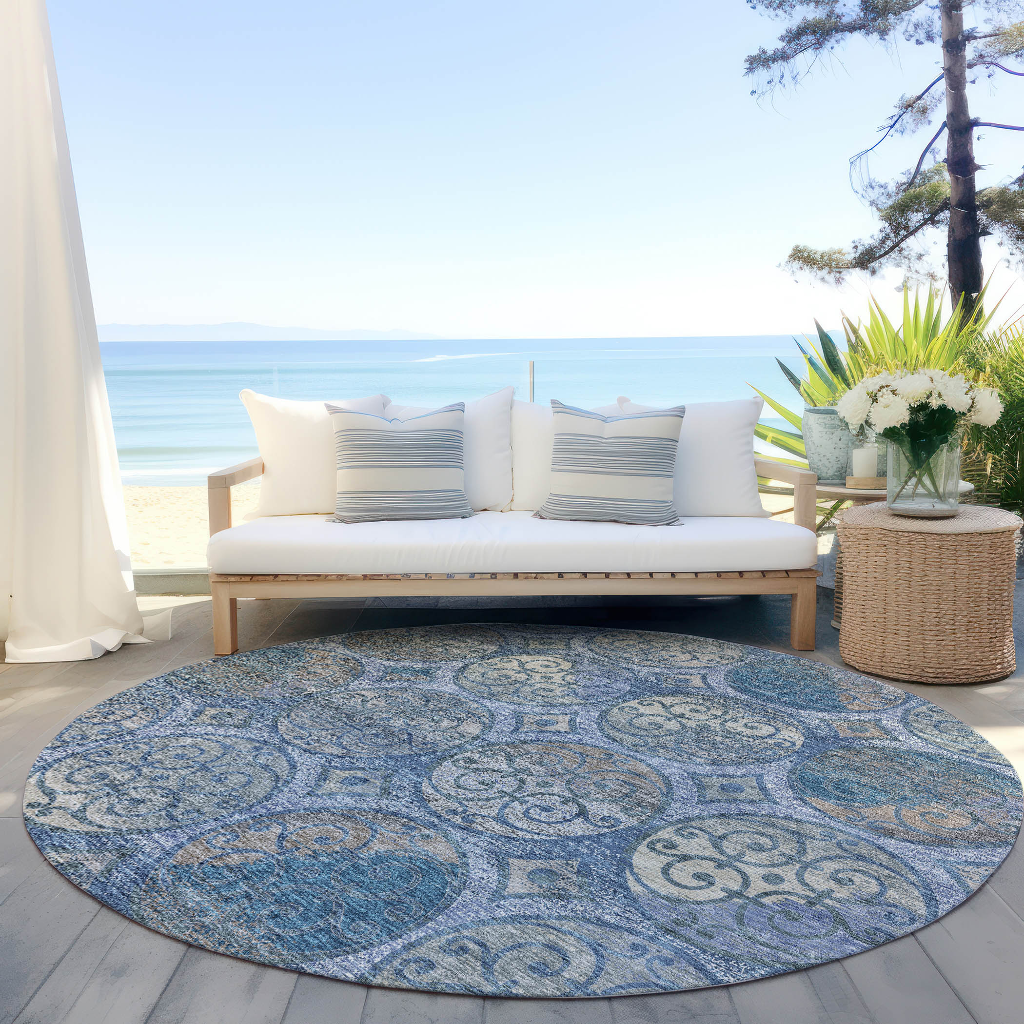 Addison Rugs ACN738BU8RO rugs - View #6