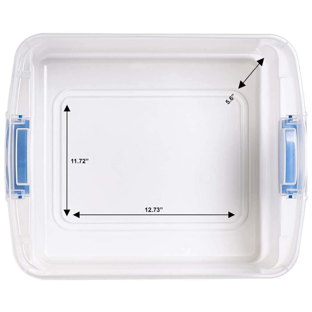 Homz Products 200958 Plastic-Storage-Totes - View #12