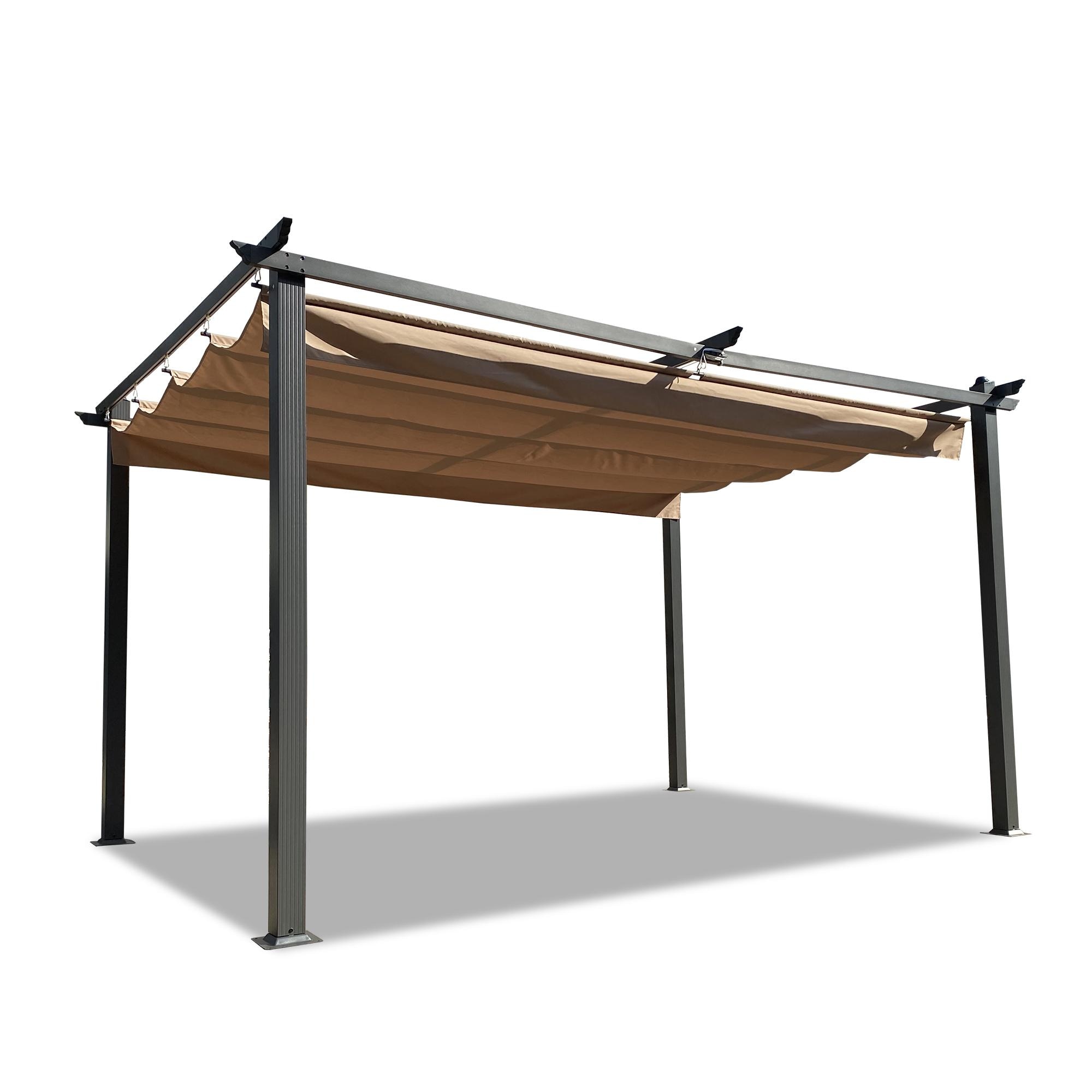 Sun shelter Pergola Assembly Required Gazebos & Accessories at Lowes.com