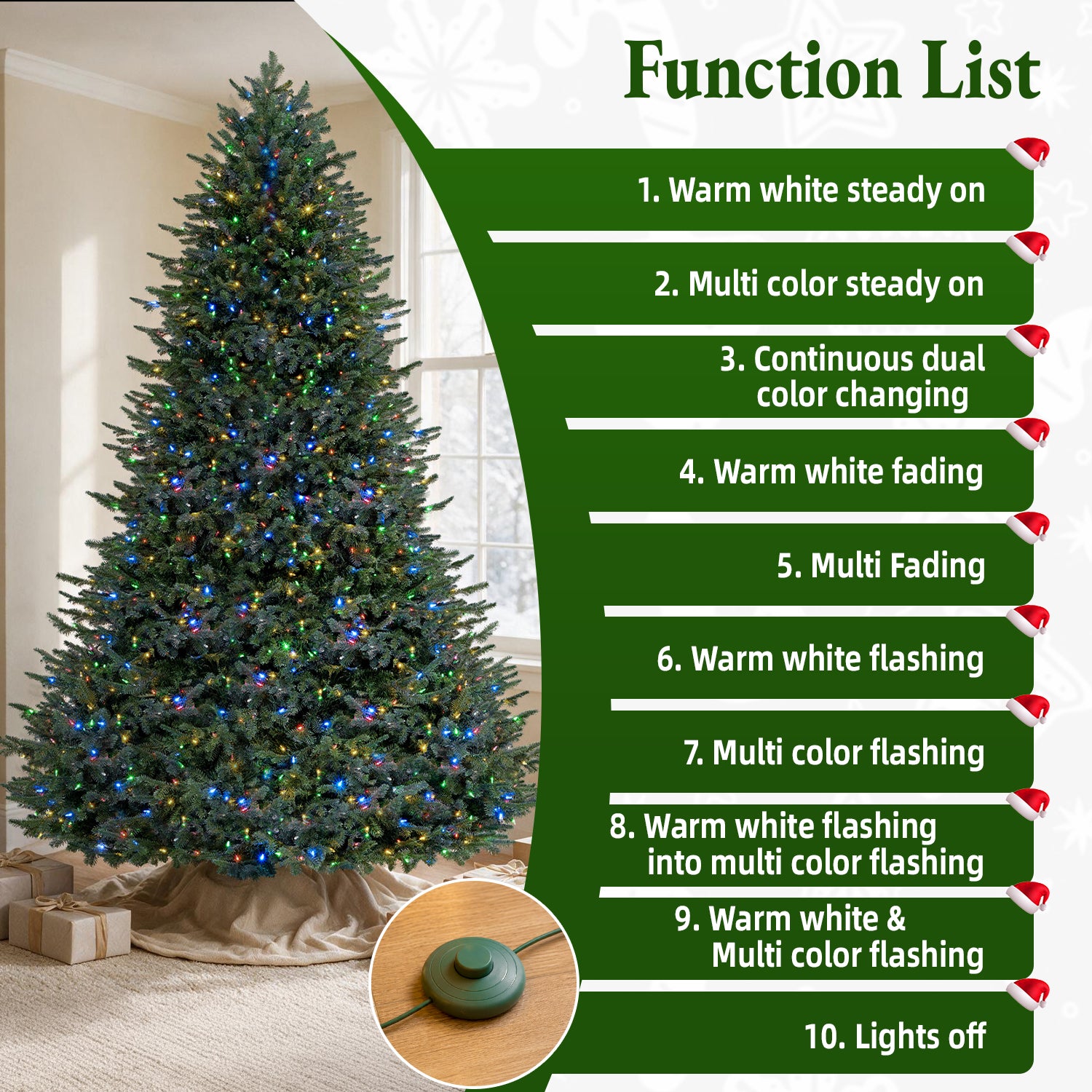 vivatrees CTA-7004-LW Artificial-Christmas-Trees - View #5