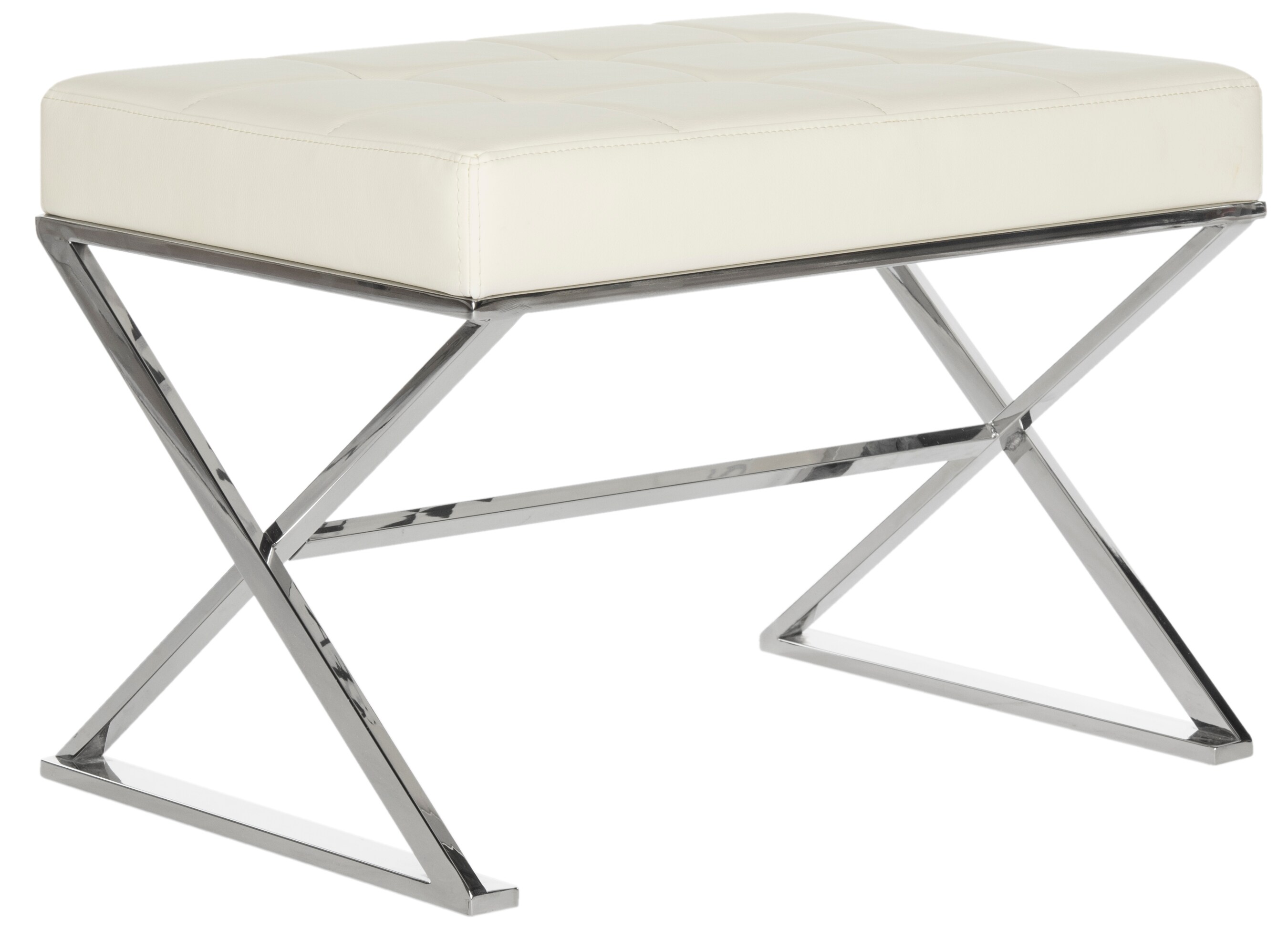Safavieh FOX2022A Indoor-Ottomans - View #3