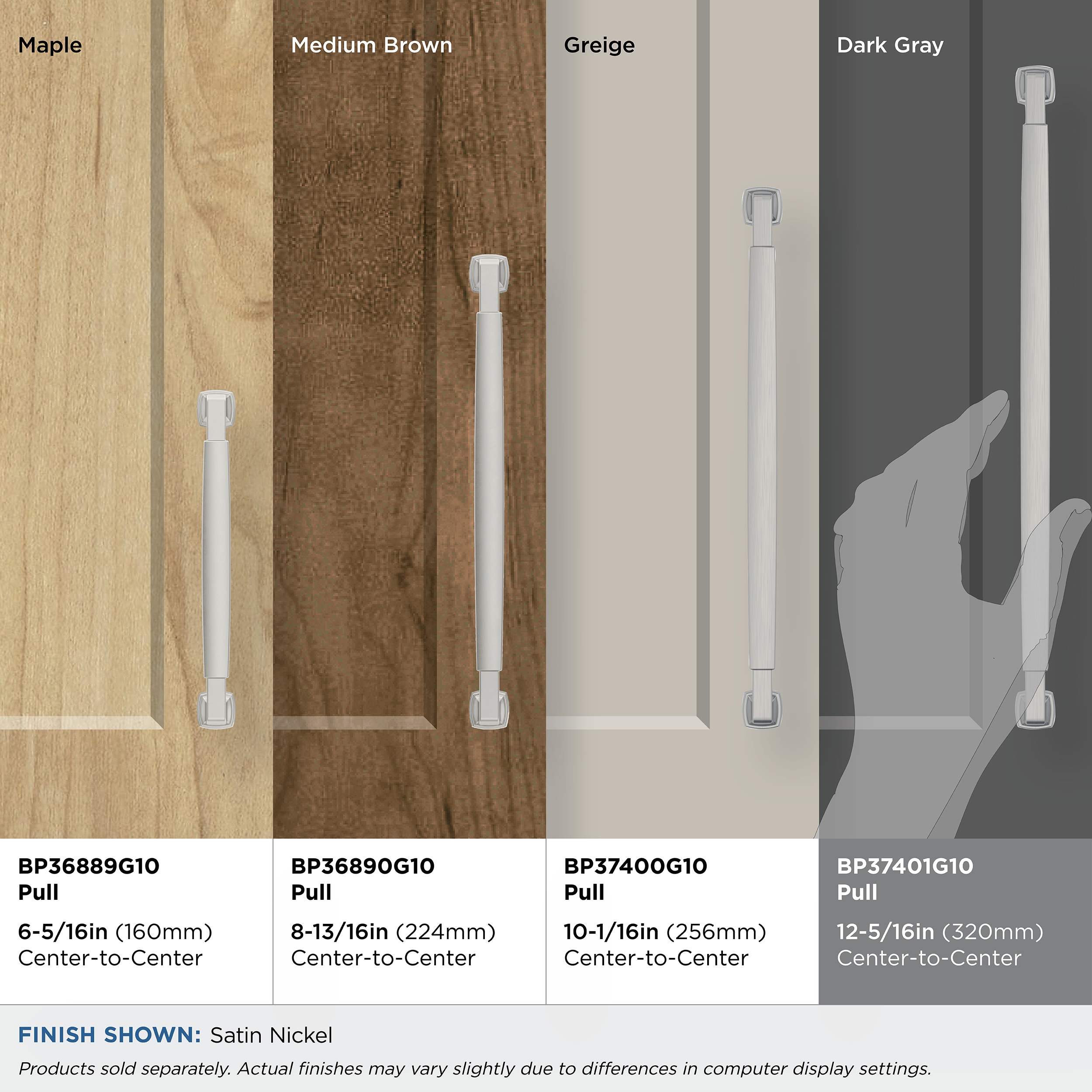 Amerock BP37401G10 Cabinet-Pulls - View #3