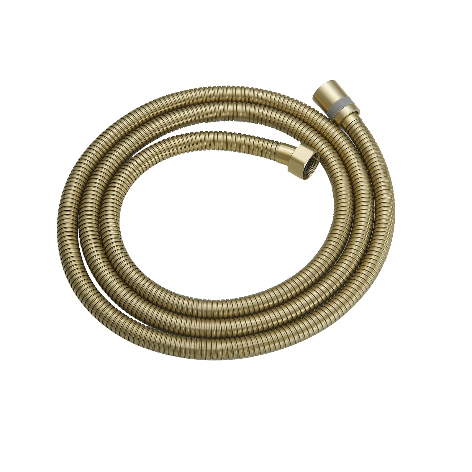 BWE A-9180-BG Brushed Gold 71-in Universal Shower Hose 0.5-in -ID