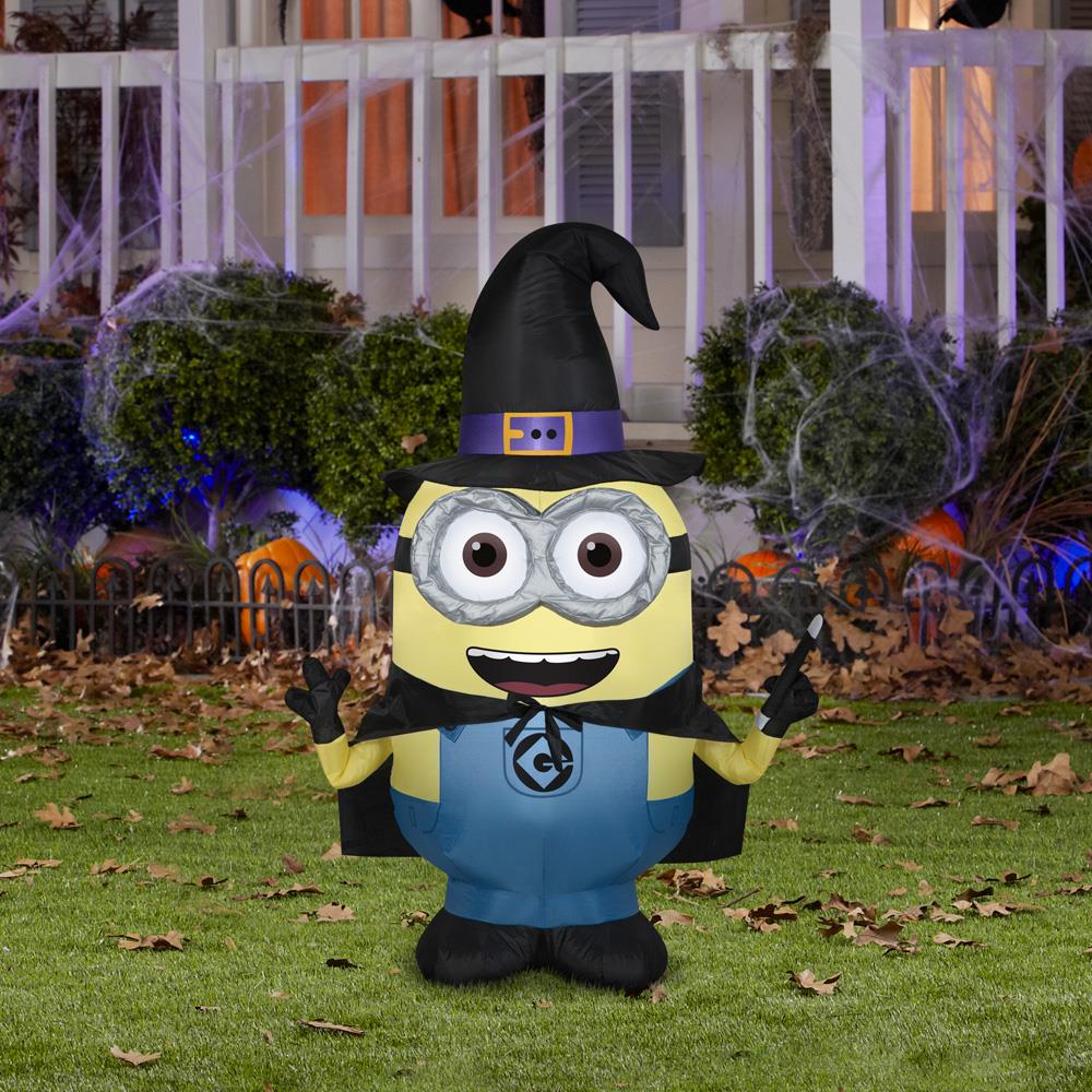 Gemmy Lighted Minion in the Outdoor Halloween Decorations & Inflatables ...