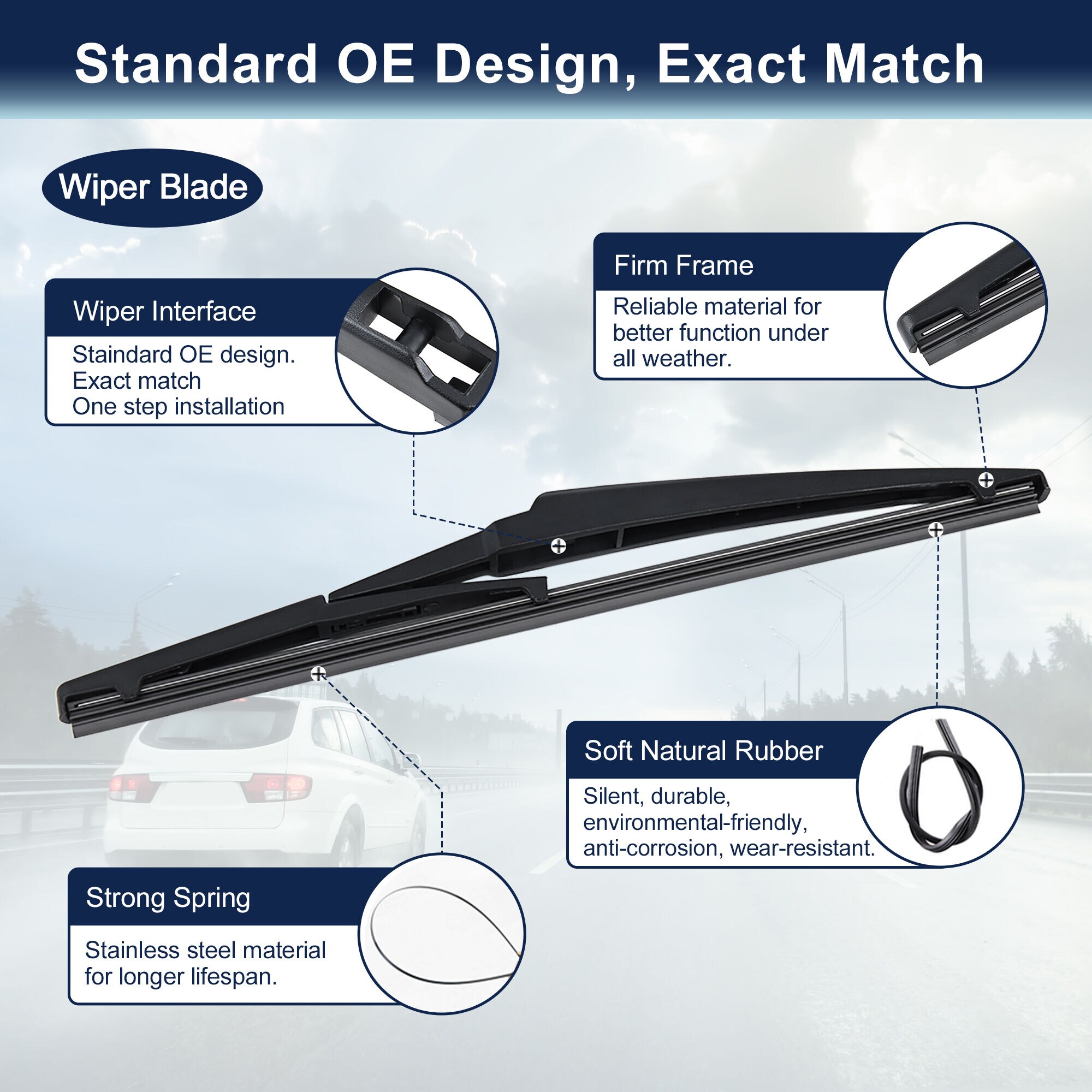 Unique Bargains S26010400UX5238 Wiper-Blades - View #5