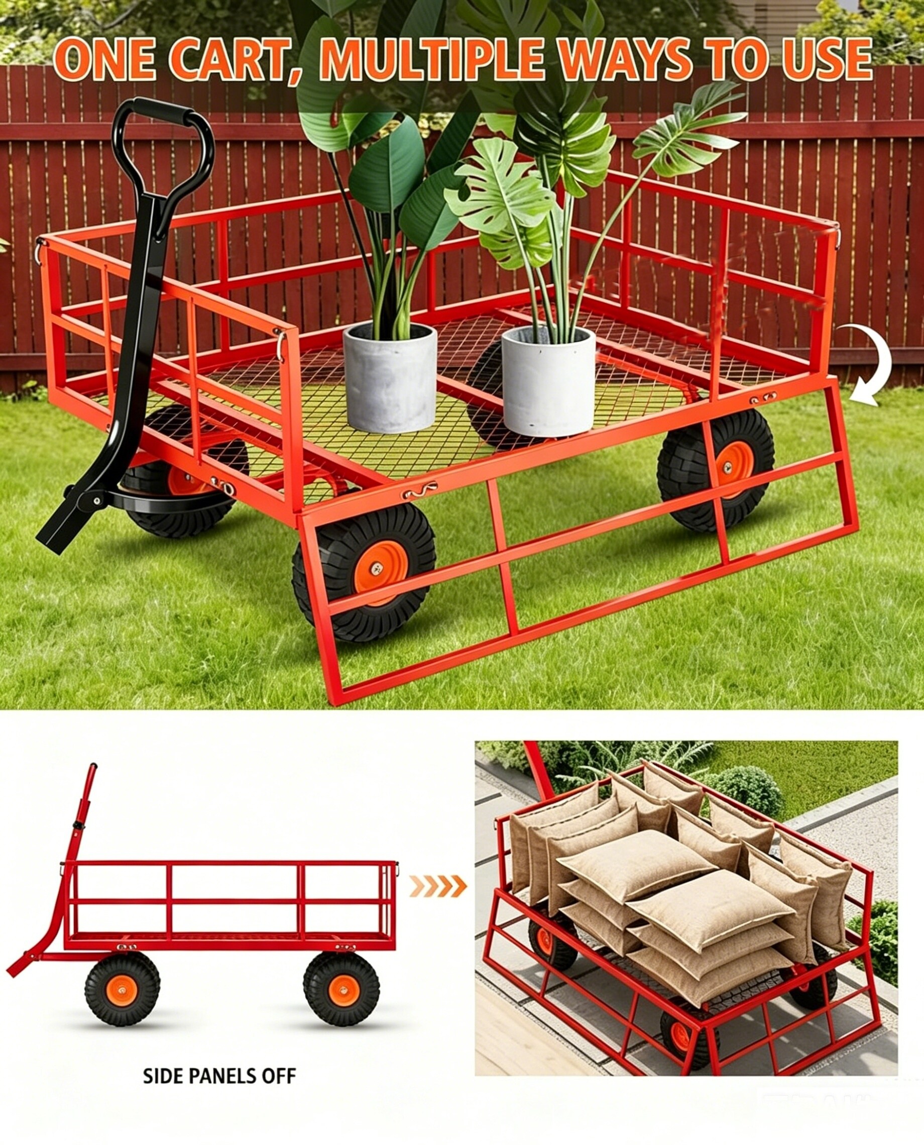 GarveeLife LOGRJYH-26052502 Yard-Carts - View #4