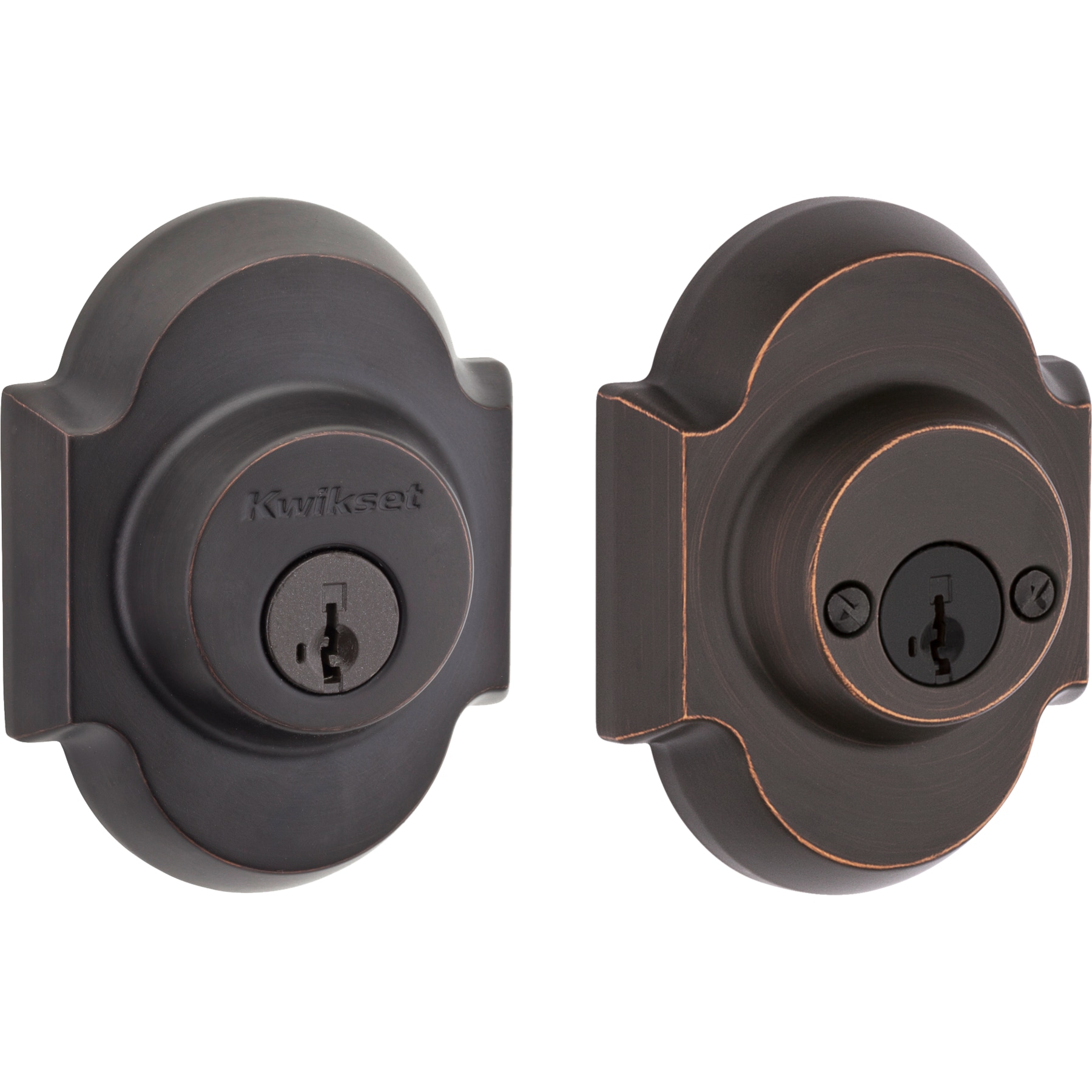 Kwikset 985AUD 11P SMT V1 Austin Venetian Bronze Double Cylinder Deadbolt with SmartKey