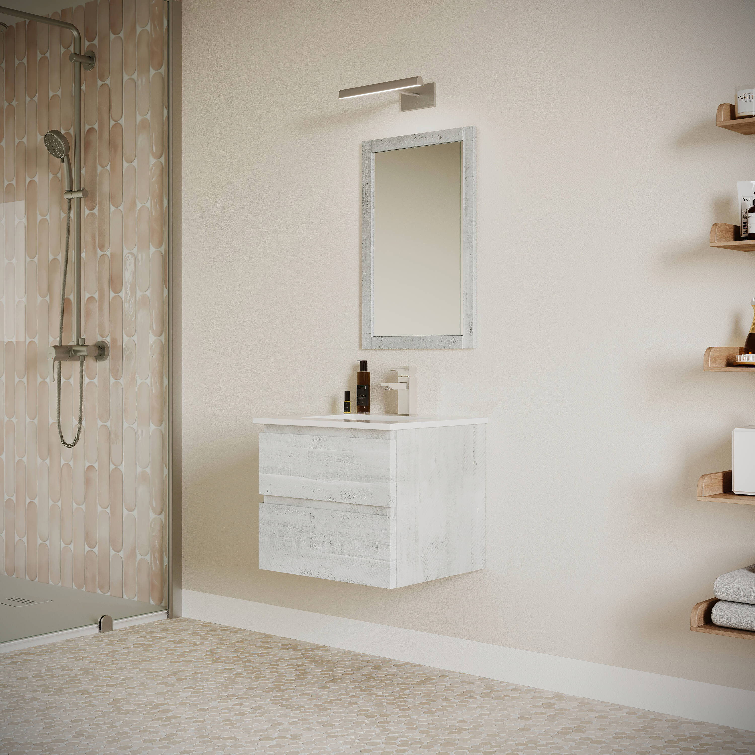 Fresca FVN3124RWH Bath-Vanity-Combo - View #5