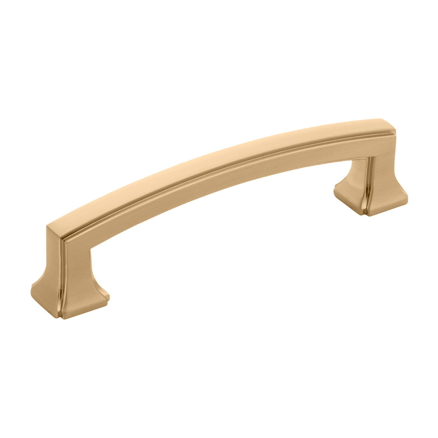 Hickory Hardware P3232-CBZ Bridges 3-3/4-in , 96mm Center to Center Champagne Bronze Rectangular Handle Drawer Pulls