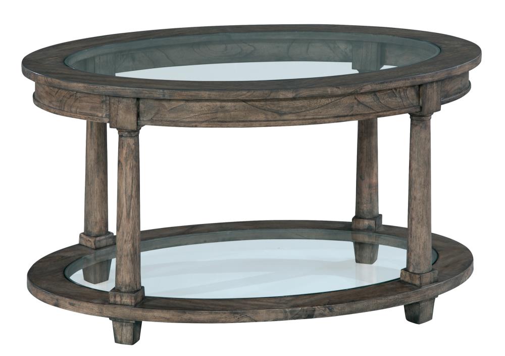 glass top farmhouse coffee table