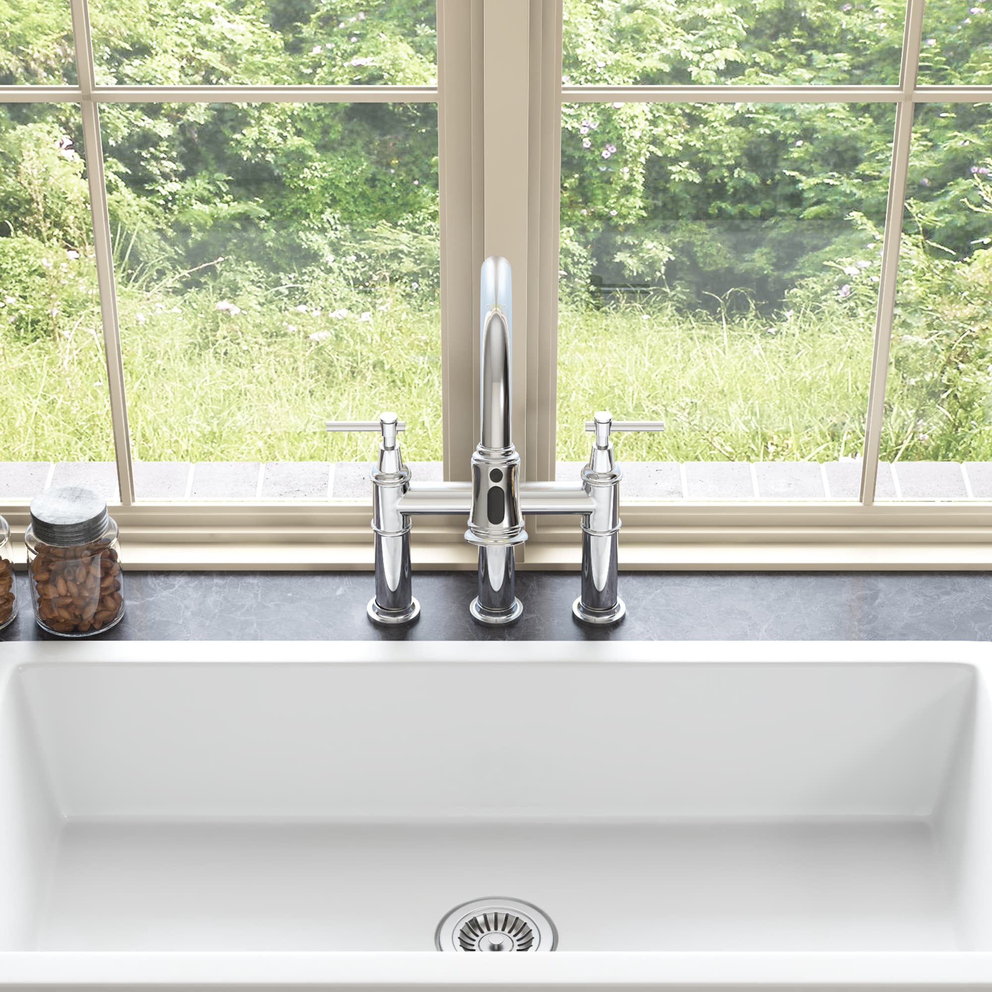 WELLFOR DTG-02KFPC Kitchen-Faucets - View #5