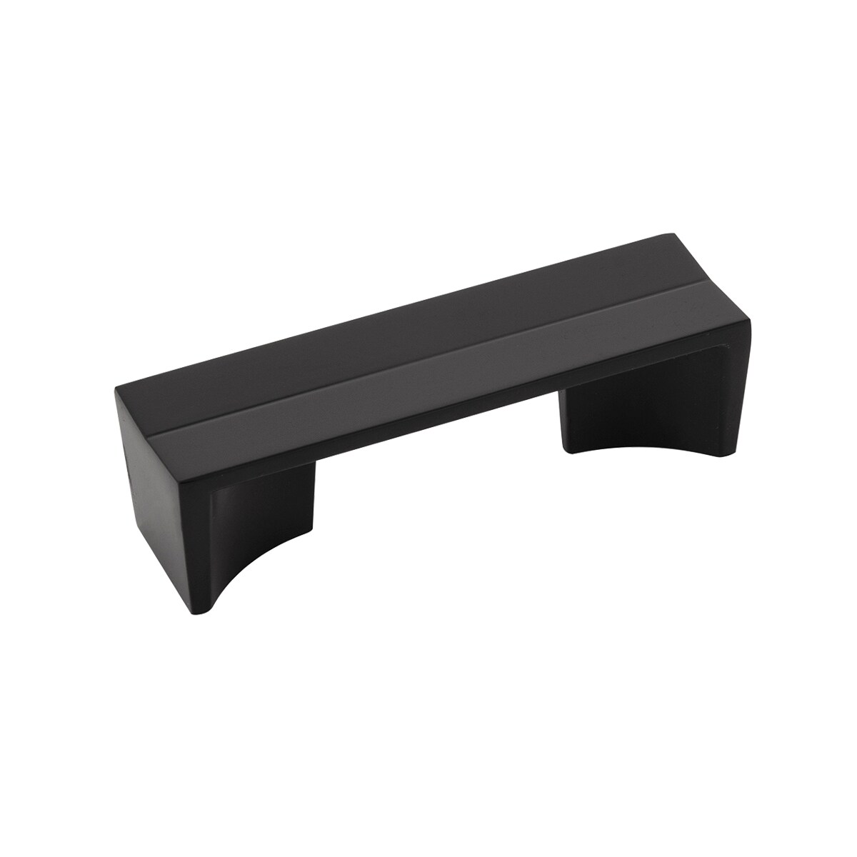 Belwith Keeler B076088-MB Avenue 3-in , 76mm Center to Center Matte Black Rectangular Handle Drawer Pull