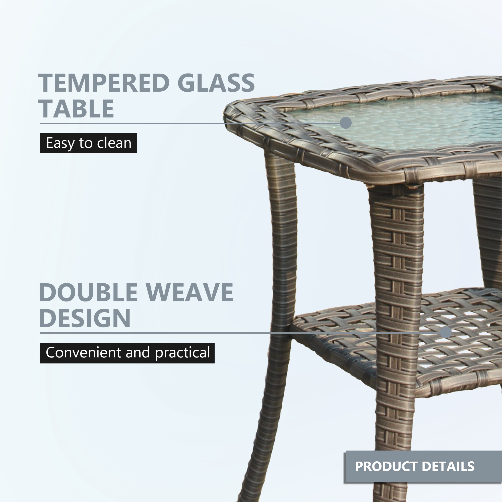 Ovios YZGRS70010 Patio-Conversation-Sets - View #7