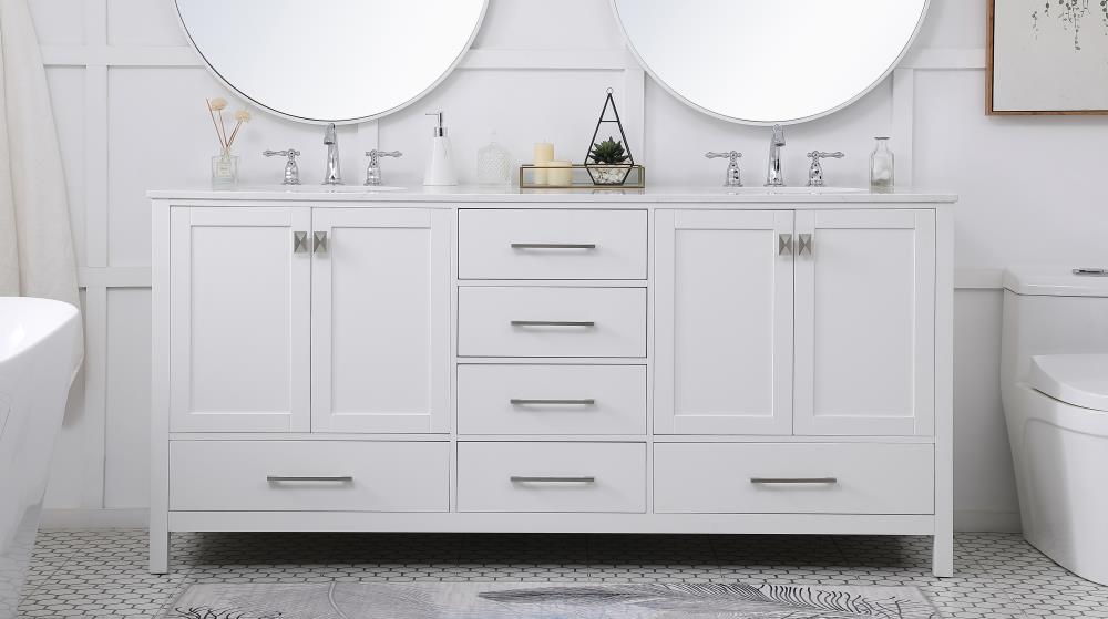 Elegant Decor FI56472DWH Bath-Vanity-Combo - View #2