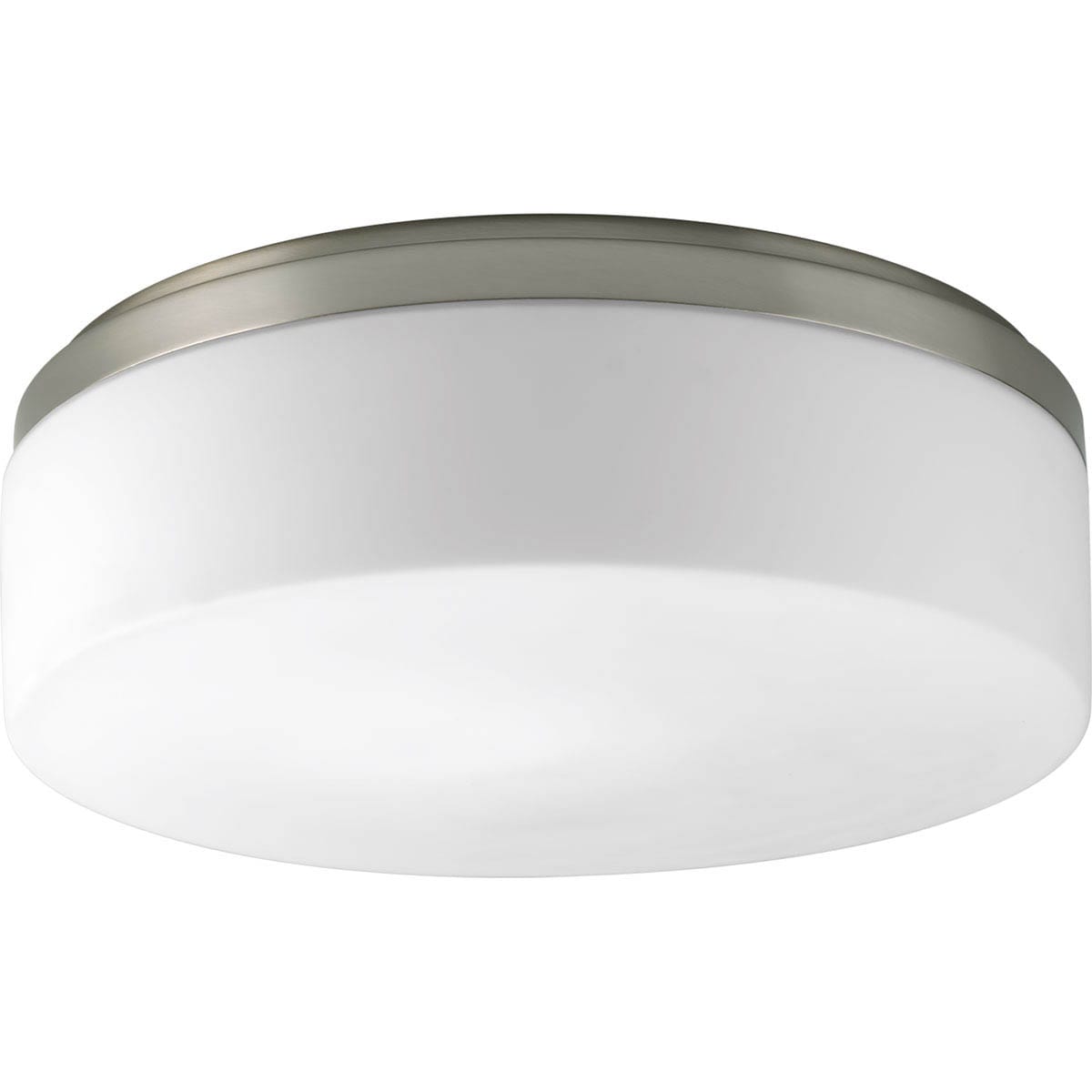 Progress Lighting P3911-0930K9 Maier LED 2-Light 14-in Brushed Nickel LED Flush Mount Light ENERGY STAR