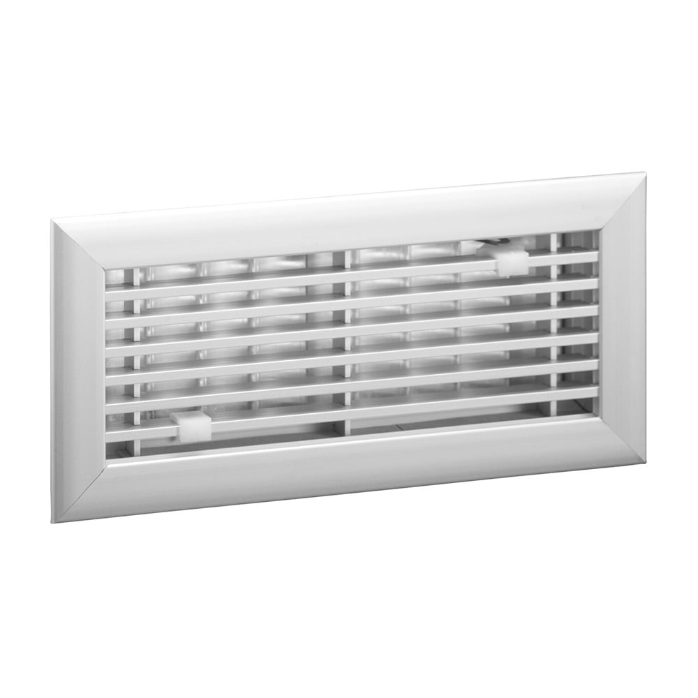 Hart & Cooley 010742 6-in x 12-in 1-way Aluminum White Floor Register
