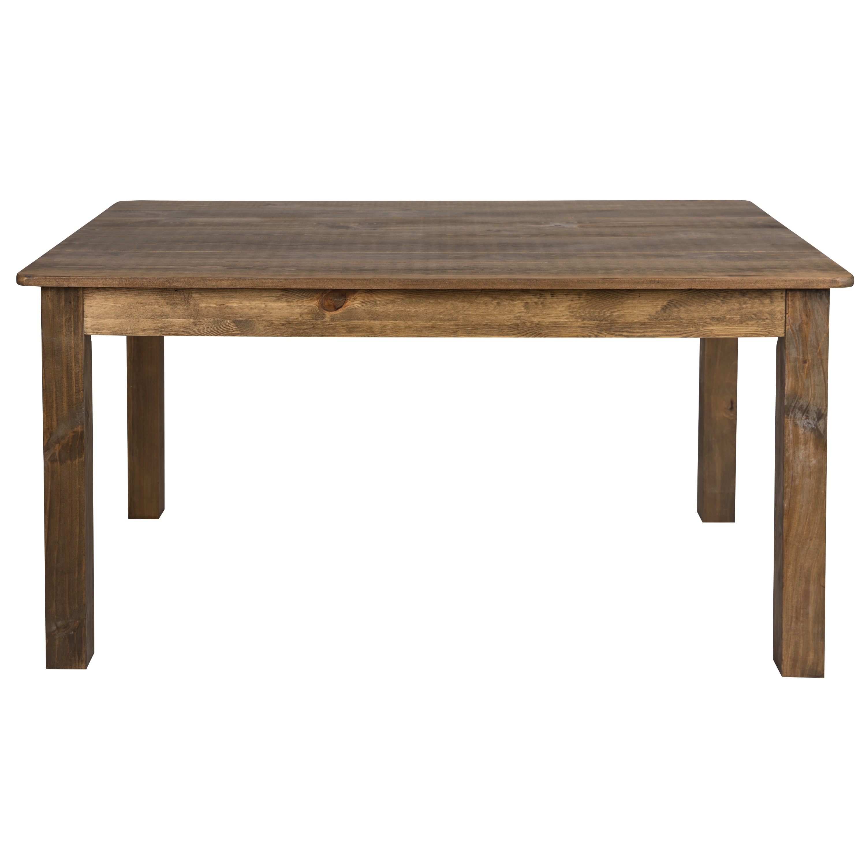 Flash Furniture Antique Rustic Contemporary/Modern Dining Table