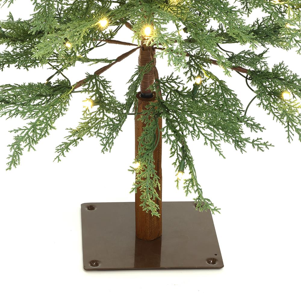 LuxenHome WHAP2447 Artificial-Christmas-Trees - View #7