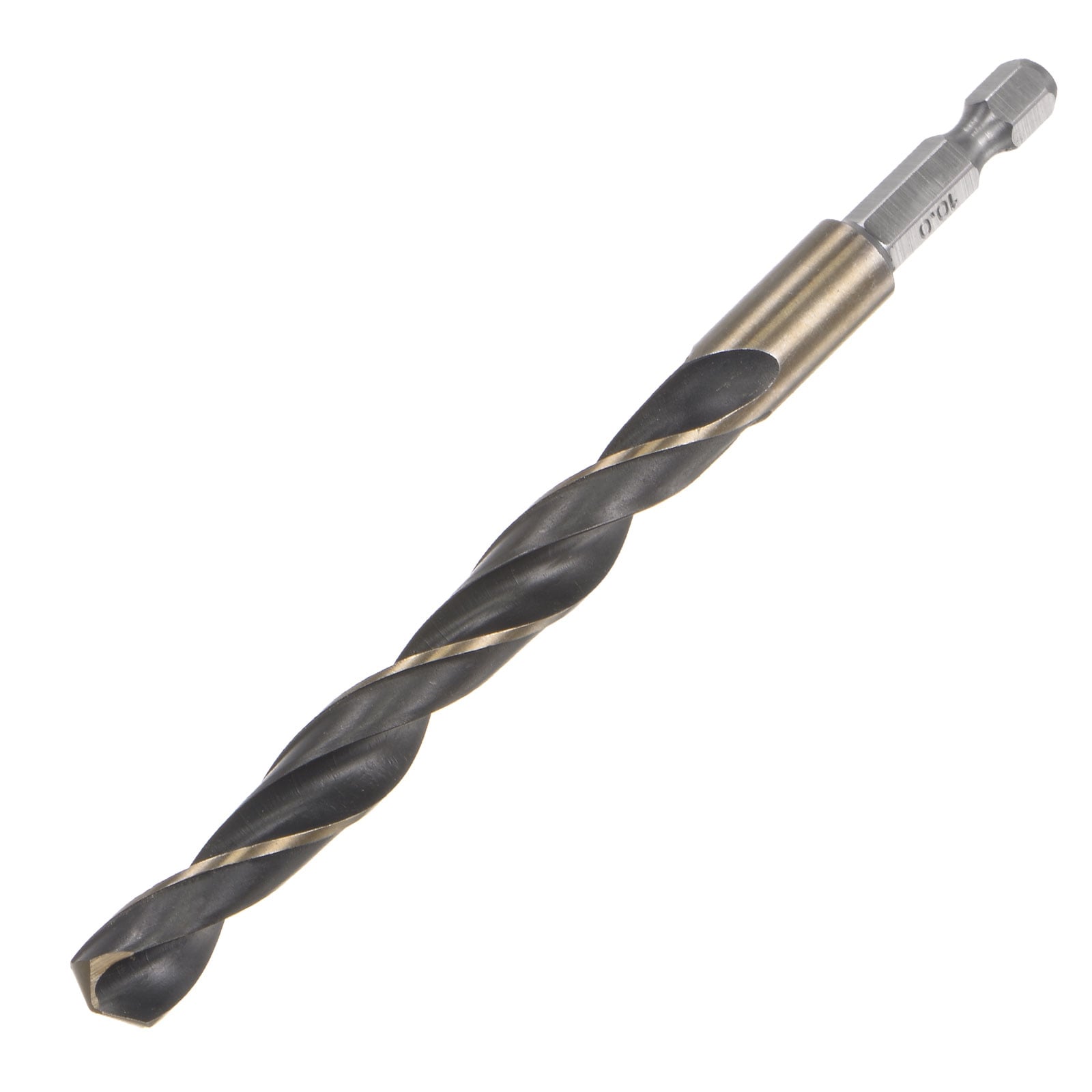 Unique Bargains High Speed Steel Hex Shank Twist Drill Bit 10mm Drilling Dia with 1/4 Inch Hex Shank 132mm Length