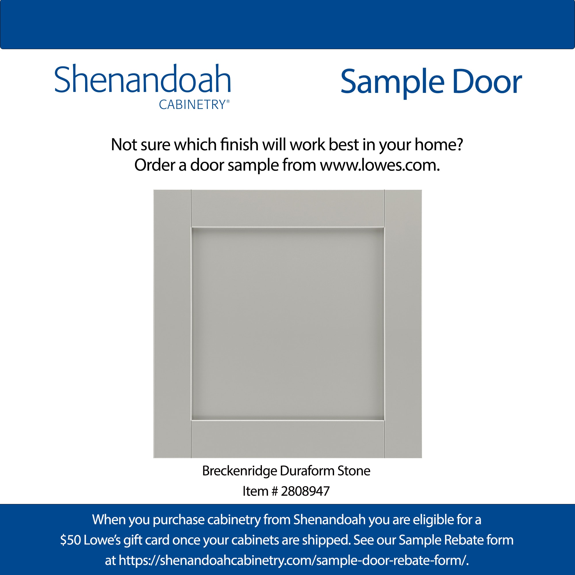 Shenandoah Breckenridge 14.5625-in W x 14.5-in H Duraform Stone ...