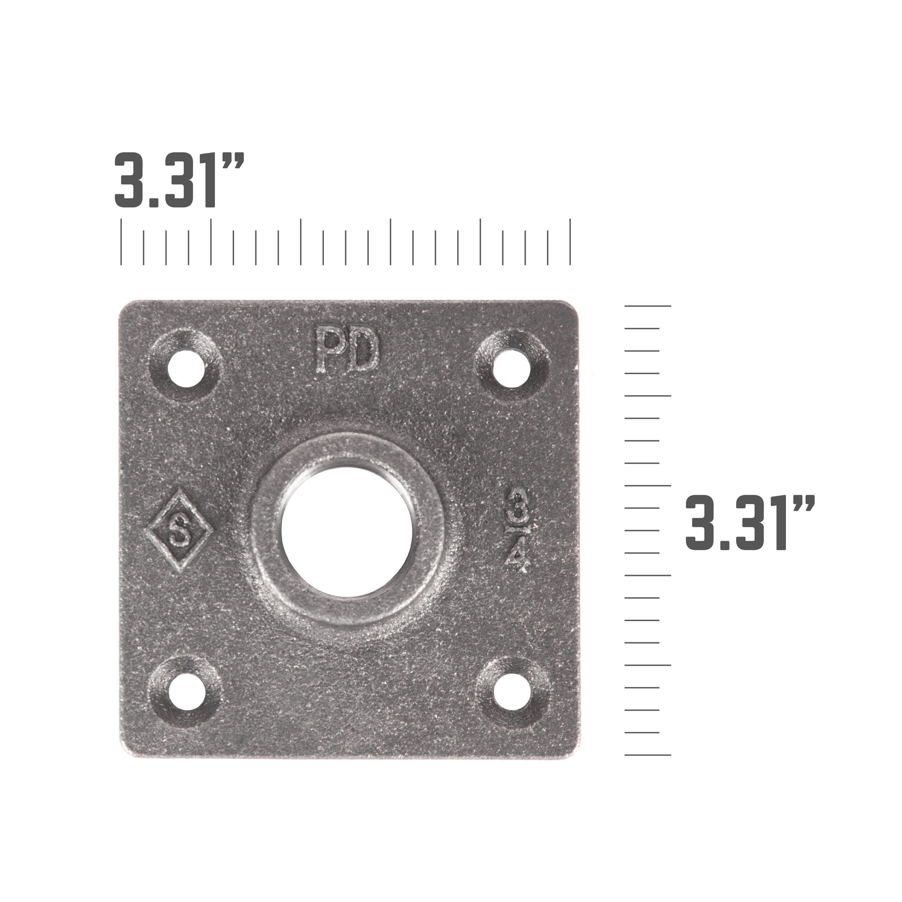 RELIABILT 366LSQFL-34-2 Black-Iron-Fittings - View #4
