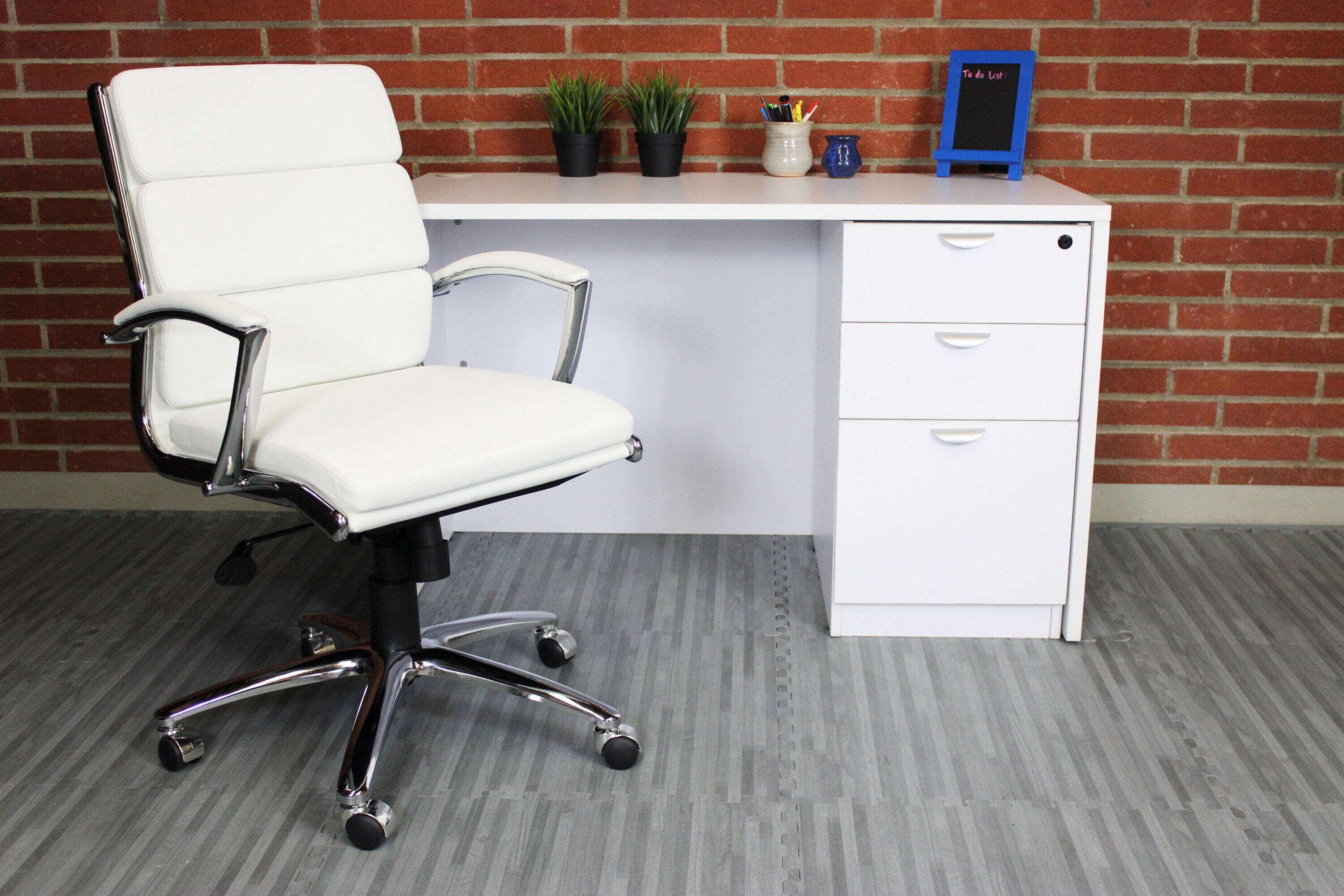 Boss Office Products B9476-WT Office-Chairs - View #7