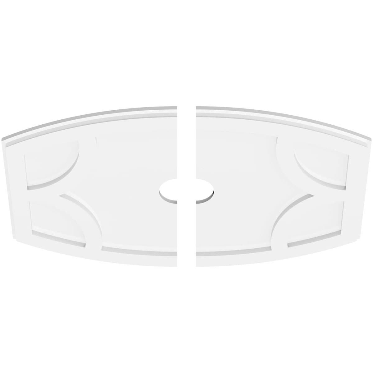 Ekena Millwork CMP28X18KY2-03000 Ceiling-Medallions - View #2