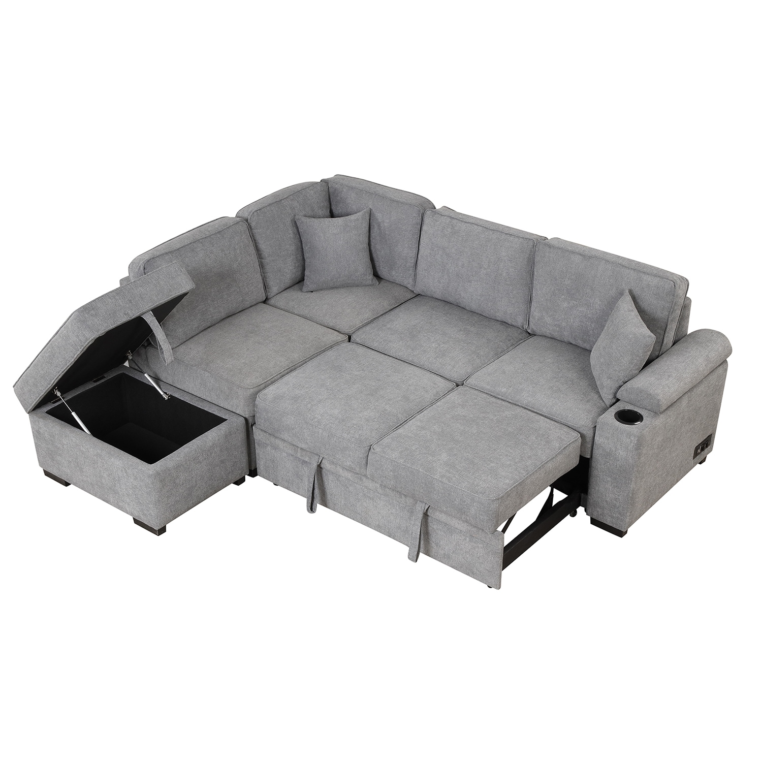 SINOFURN SYA370117GY Sofas-Loveseats - View #18