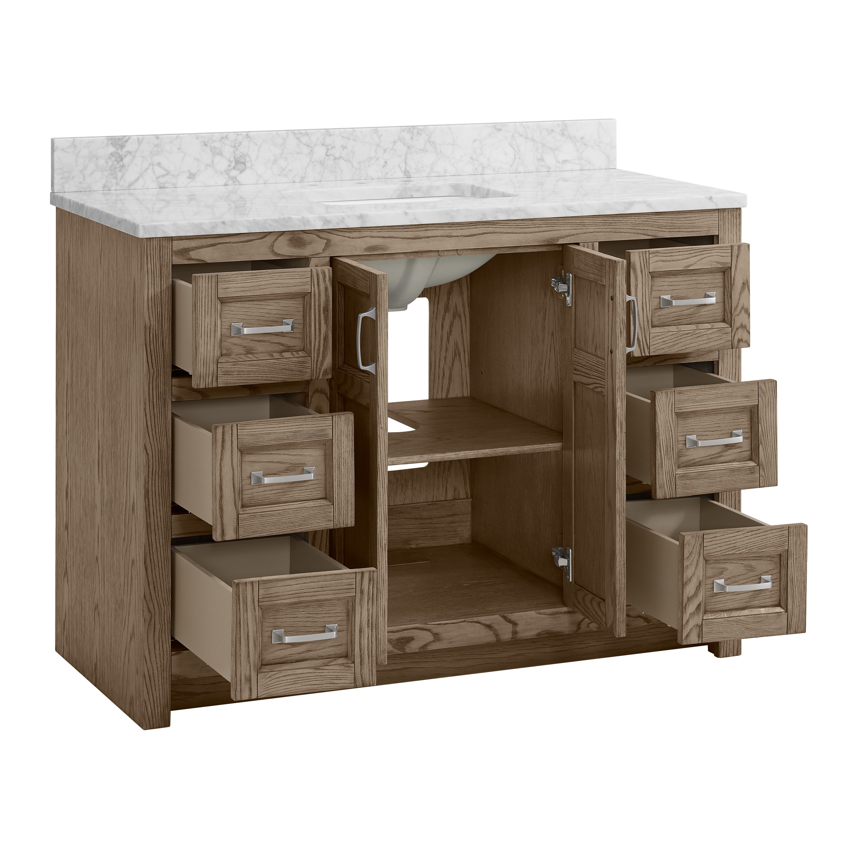 allen + roth 1954VA-48-278-900-UM Bath-Vanity-Combo - View #4