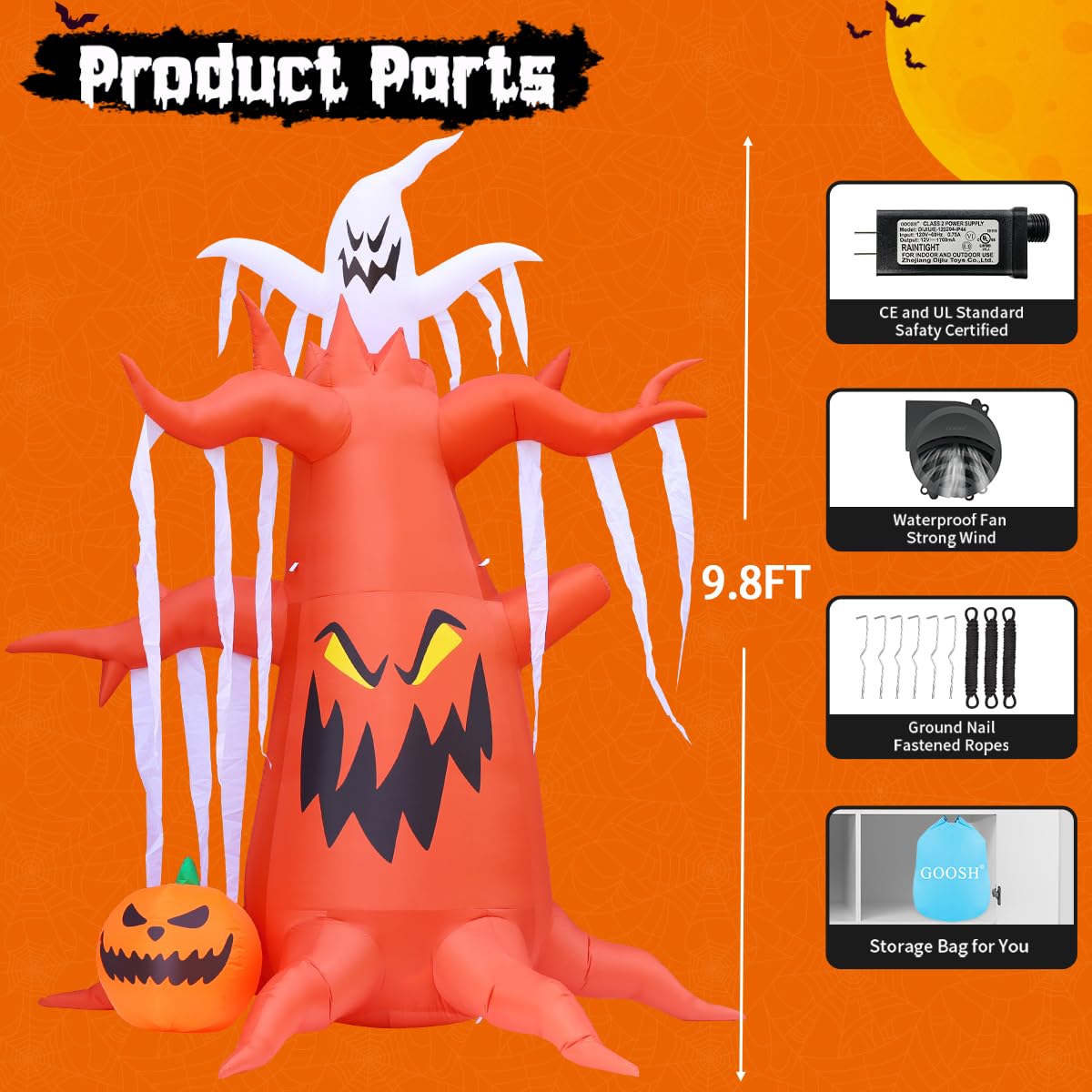 GOOSH DJ-WS-69462 Outdoor-Halloween-Decor - View #6