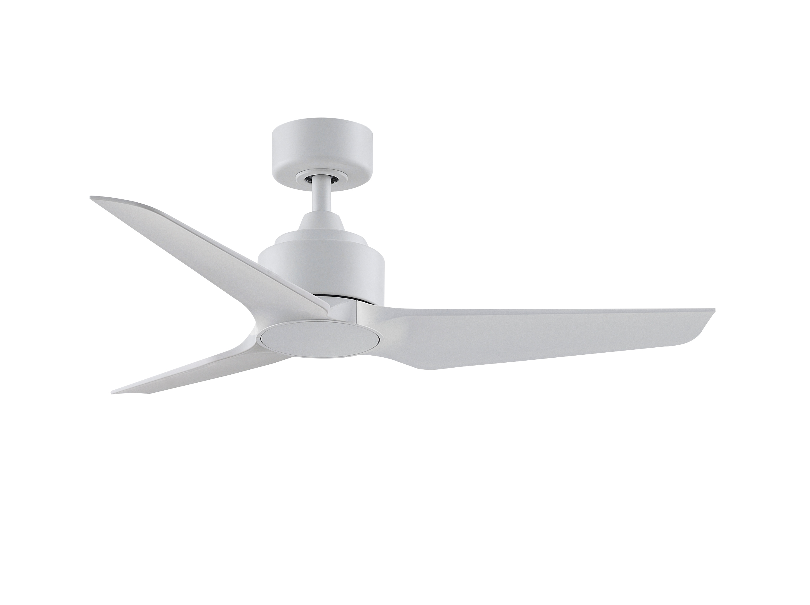 Fanimation TriAire Custom 44-in Matte White Indoor/Outdoor Smart Propeller Ceiling Fan Light Kit Compatible and Remote (3-Blade) FPD8514MWW-44MWW Sansujyuku sansujyuku.com