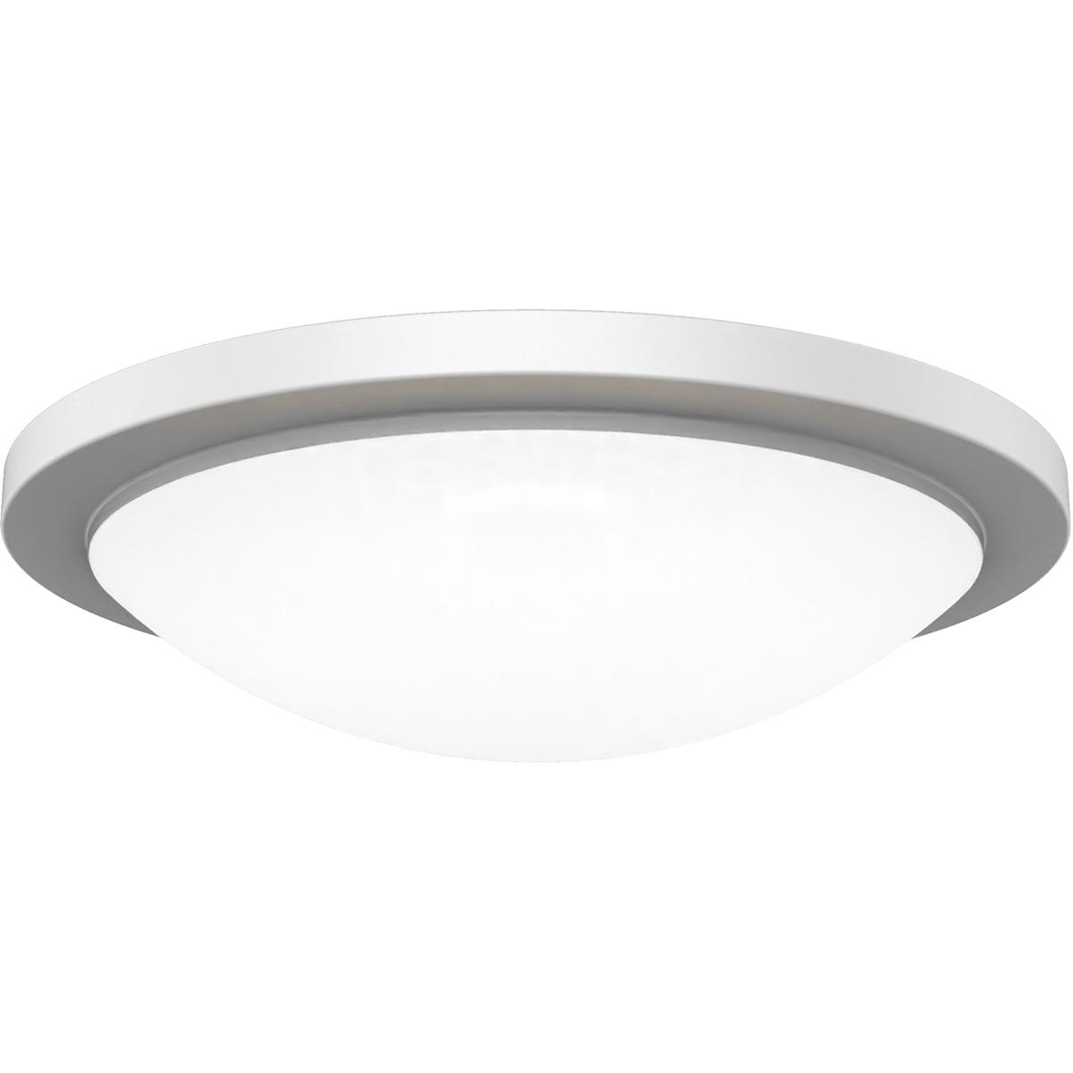 WAC Lighting 2845226 FM-252218-CS-WT Dew LED 18 inch White Flush Mount Ceiling Light